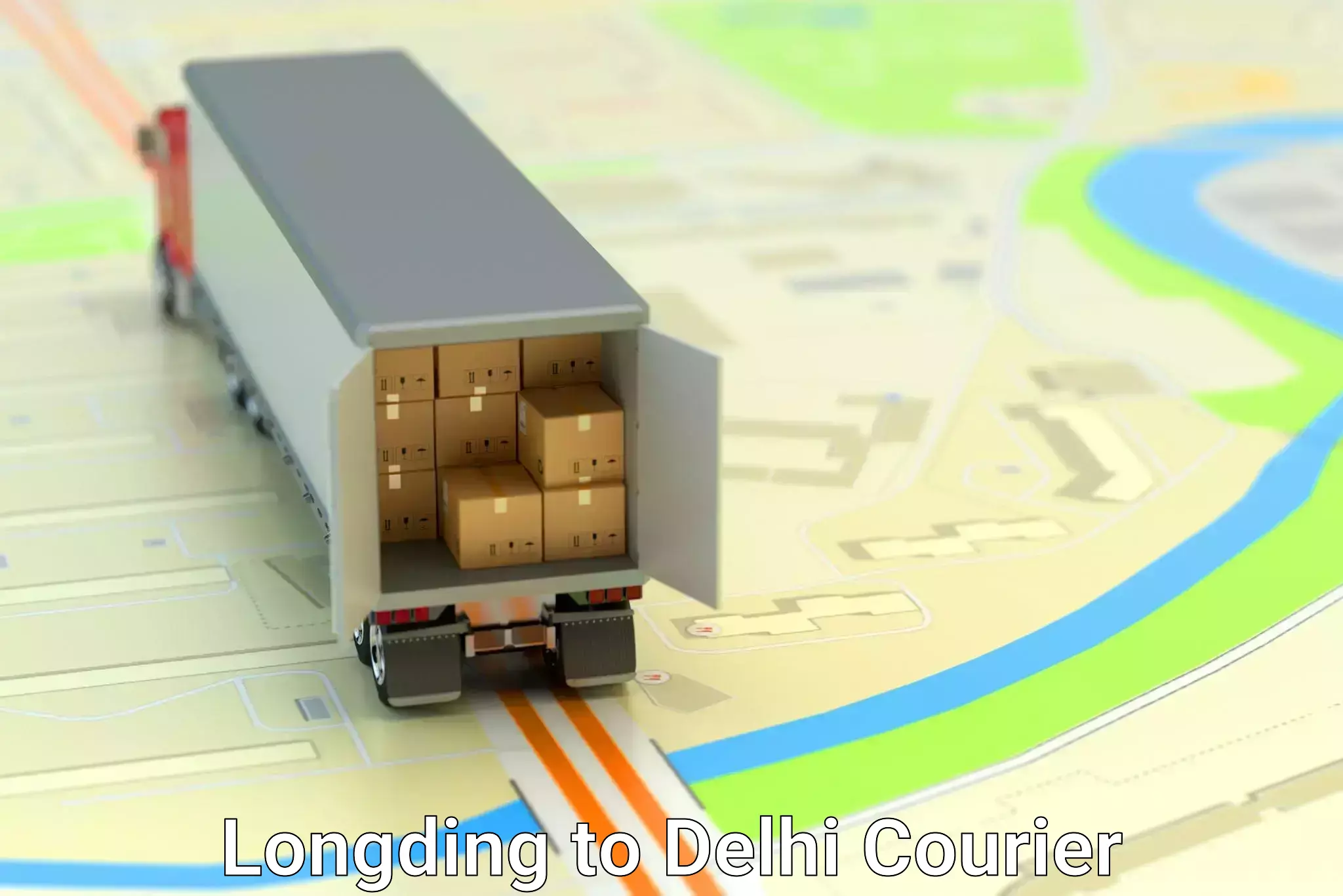 Parcel handling and care Longding to Delhi
