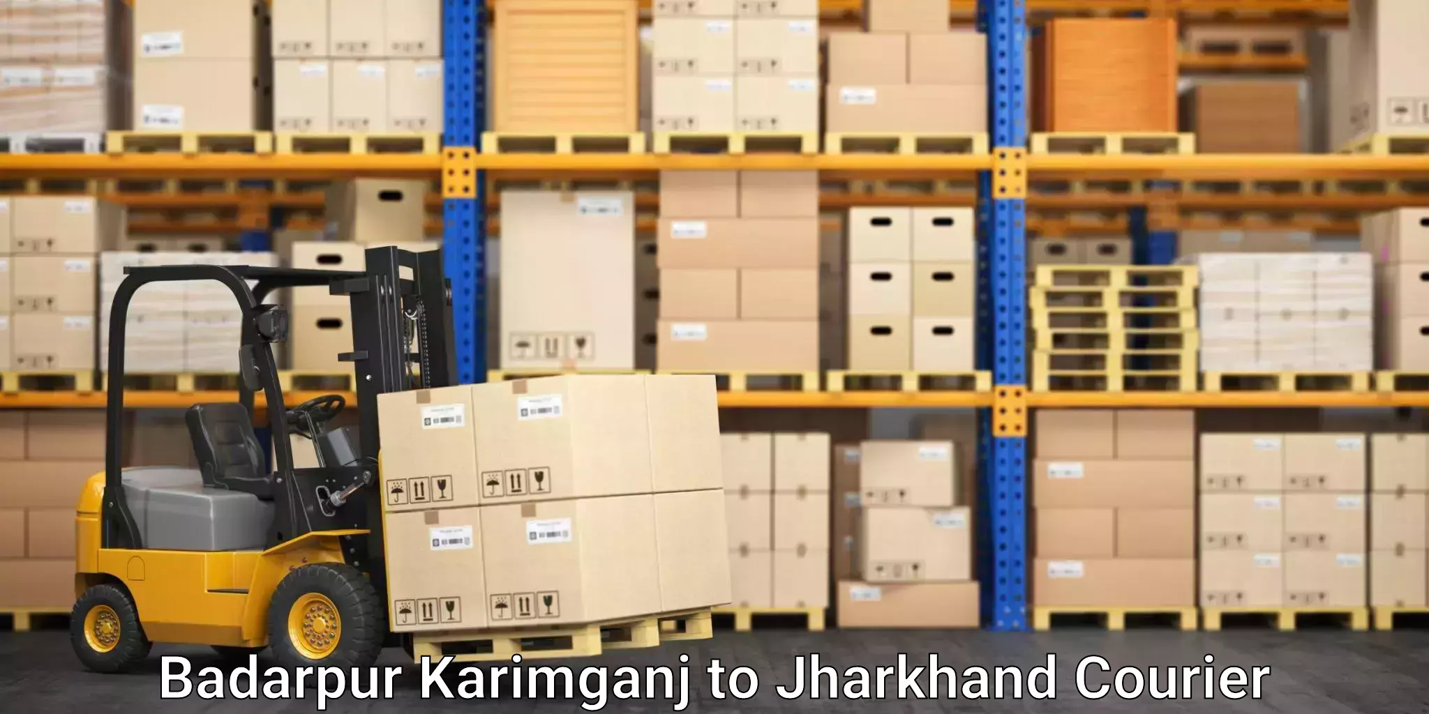 Courier service booking Badarpur Karimganj to Jharkhand
