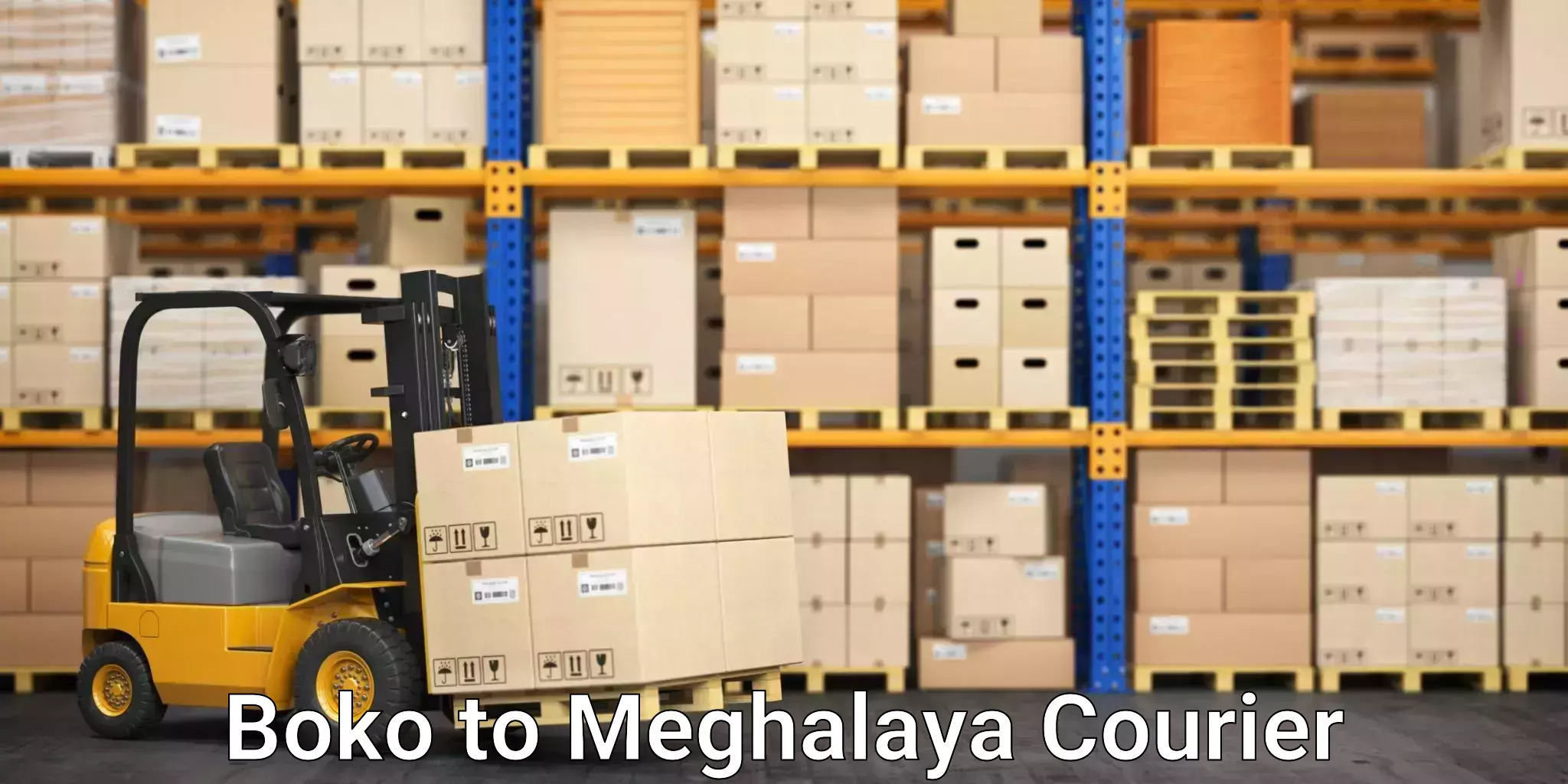Local courier options in Boko to Meghalaya