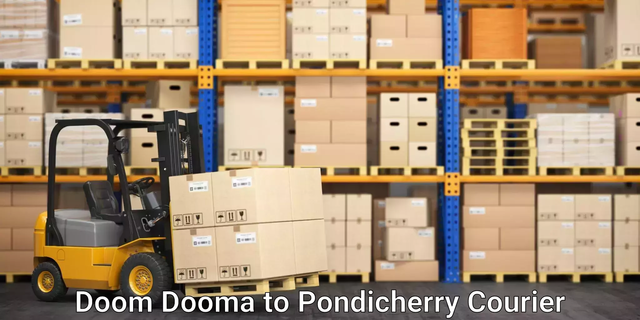 Affordable logistics services in Doom Dooma to NIT Puducherry