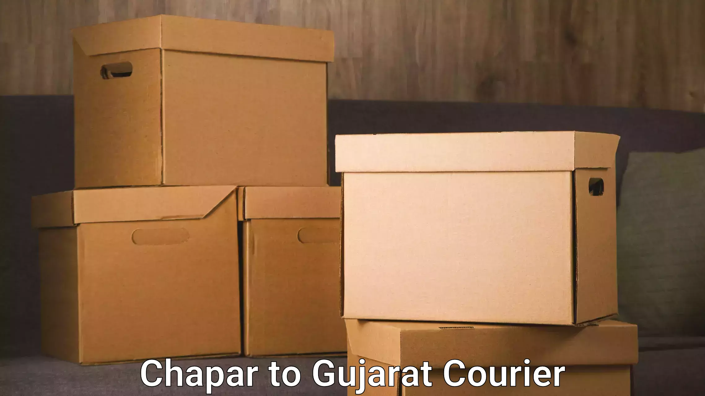 Global shipping networks Chapar to Anand Agricultural University