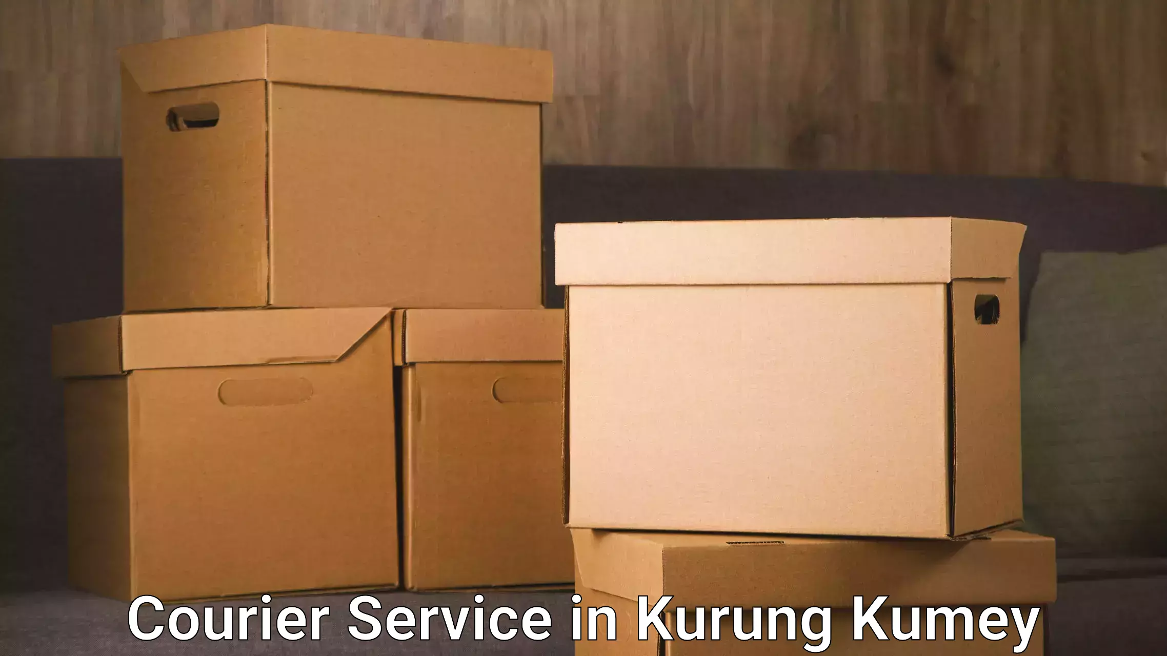 Round-the-clock parcel delivery in Kurung Kumey