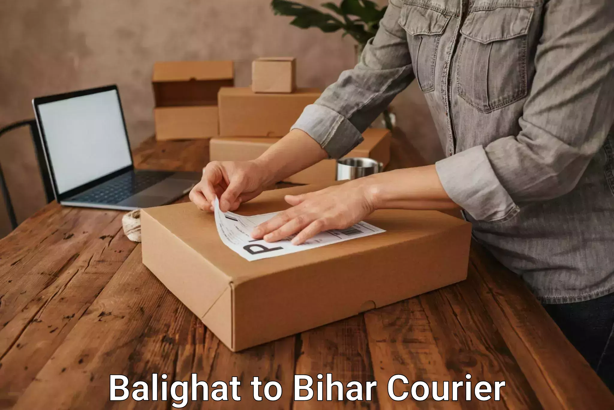 User-friendly courier app Balighat to Biraul
