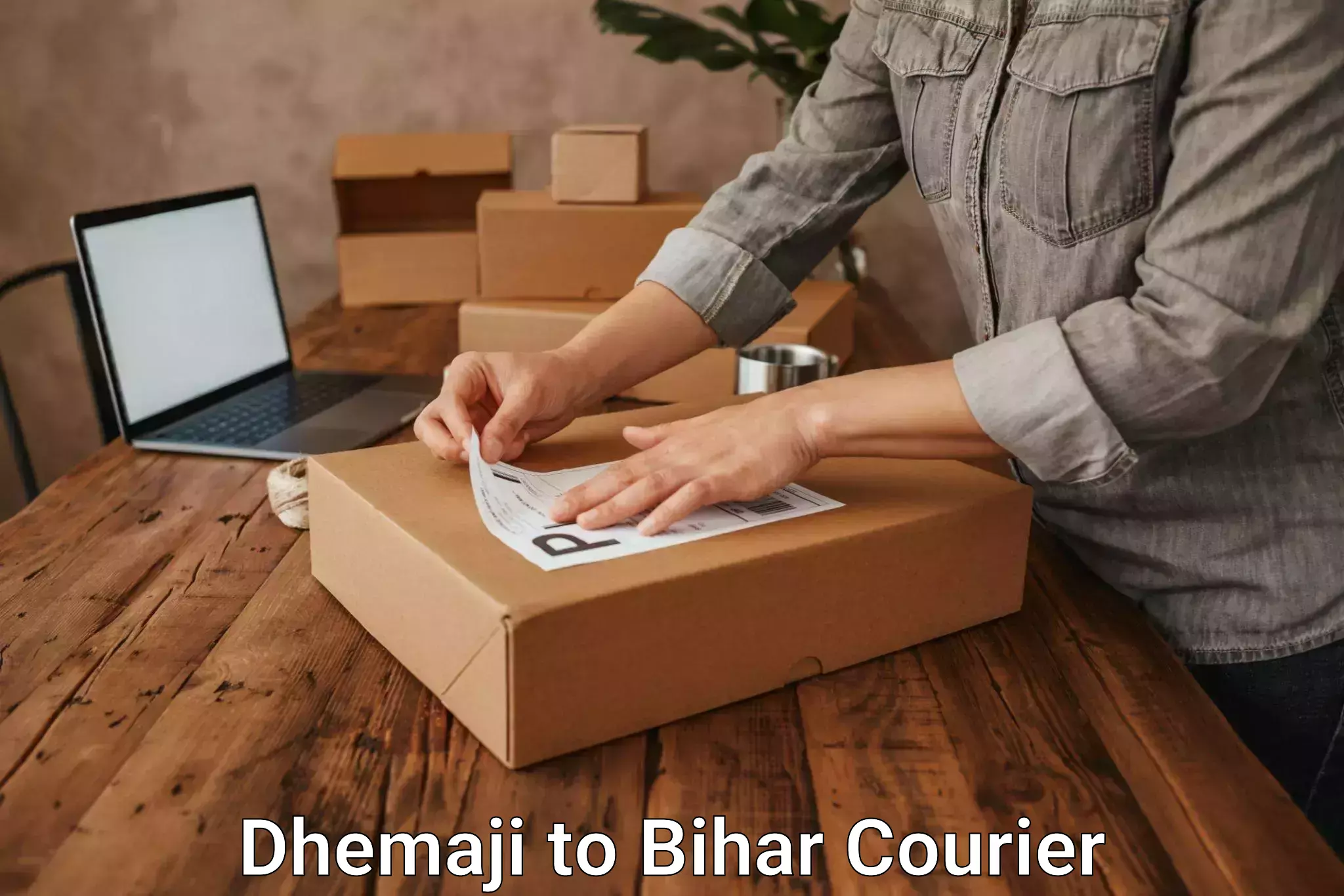 Easy access courier services in Dhemaji to Jhanjharpur