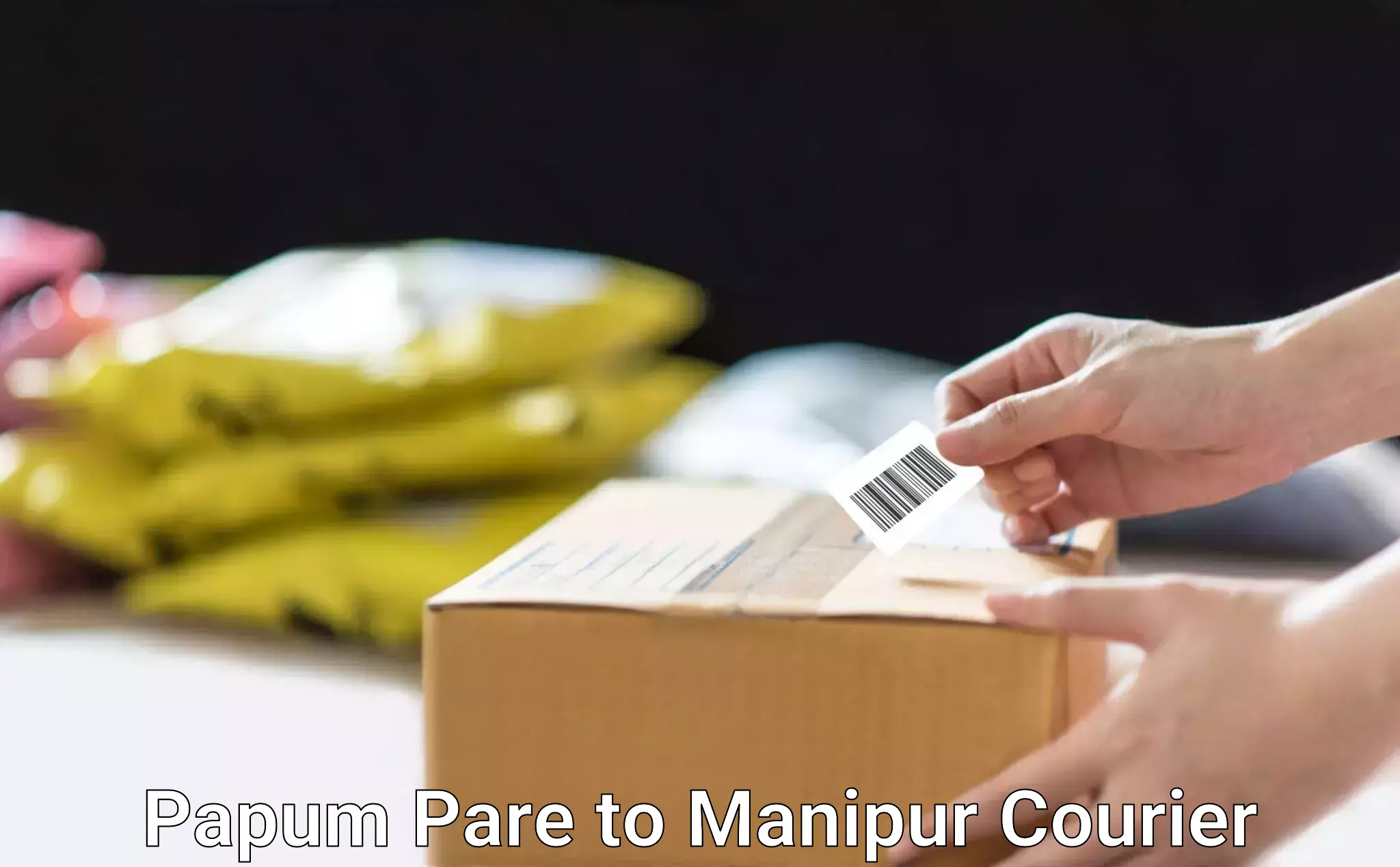 Dynamic parcel delivery Papum Pare to Moirang
