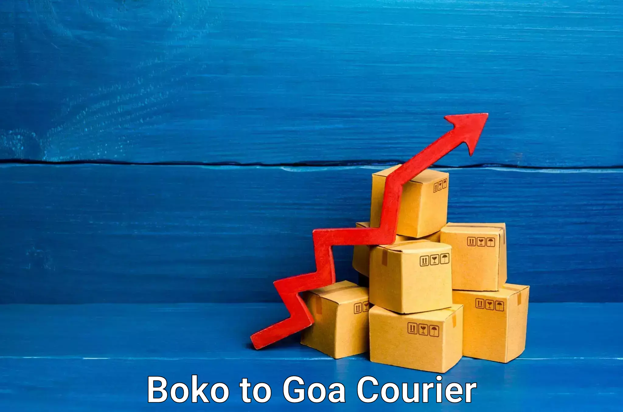 High-capacity parcel service Boko to Goa