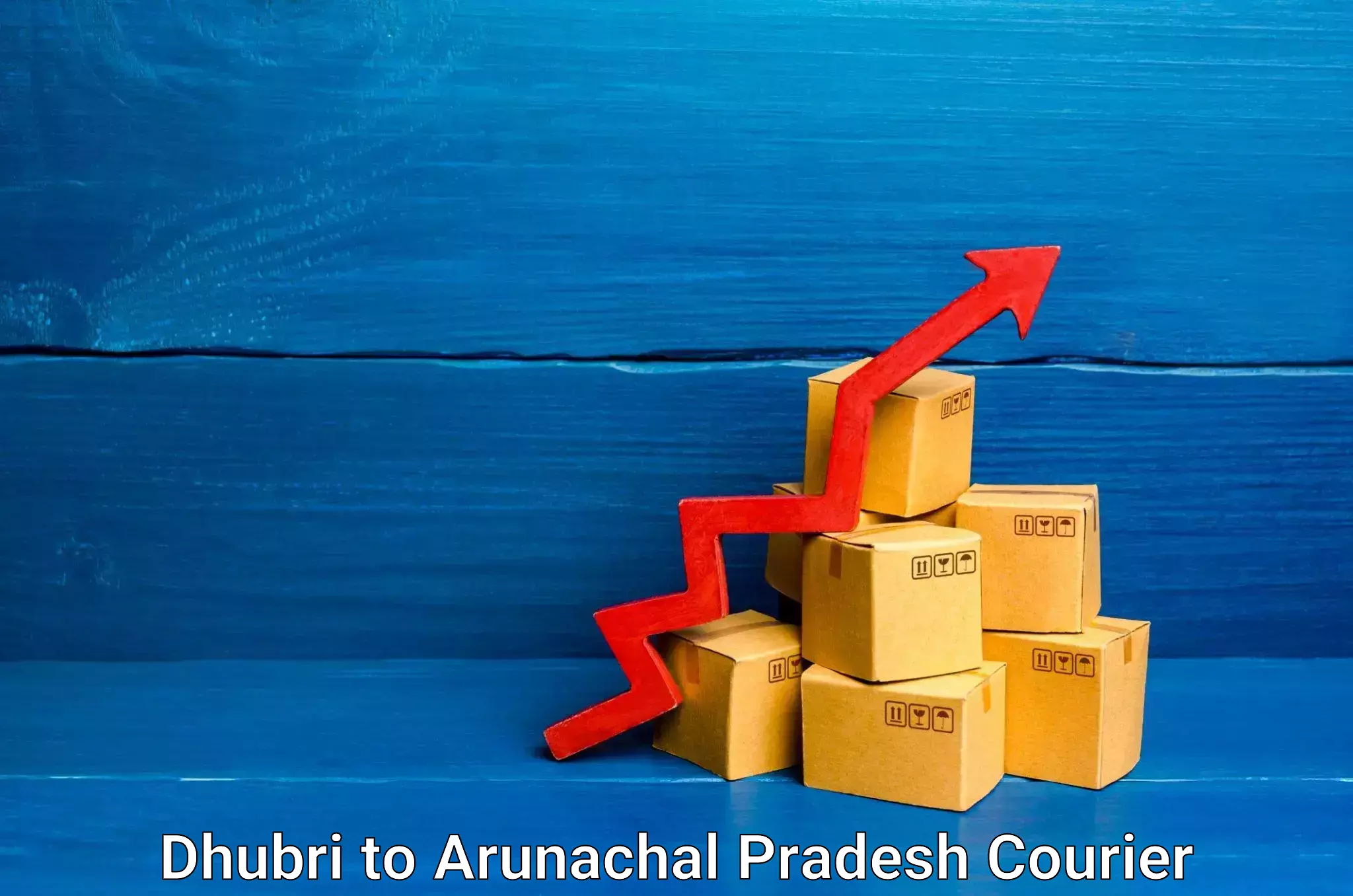 Multi-carrier shipping Dhubri to Arunachal Pradesh