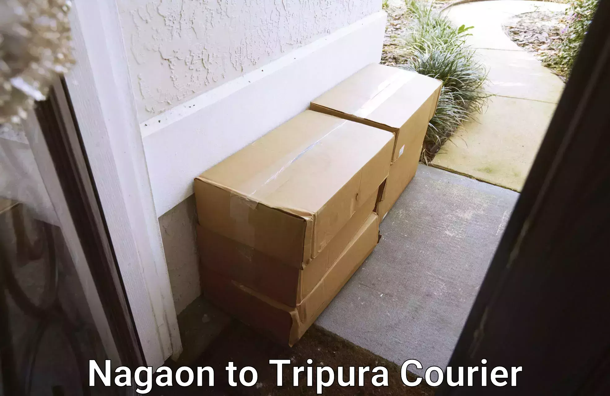 24-hour courier services in Nagaon to South Tripura