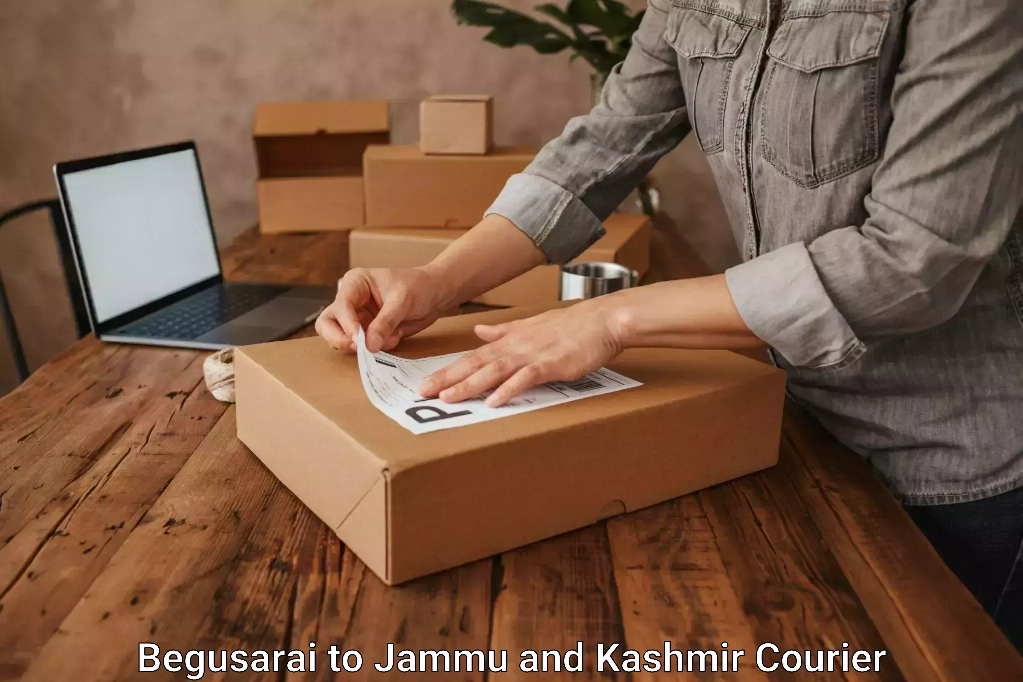 Quick furniture moving Begusarai to Jammu and Kashmir