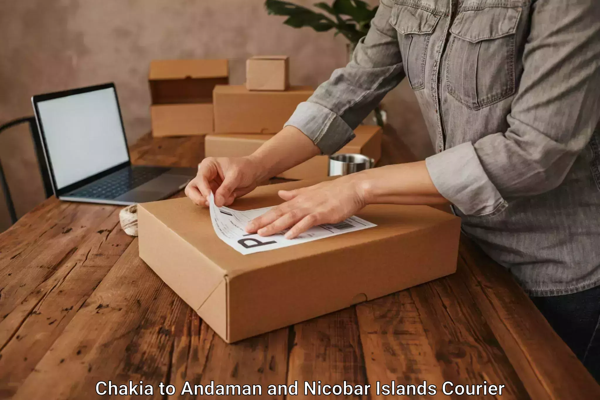 Furniture transport professionals Chakia to Andaman and Nicobar Islands