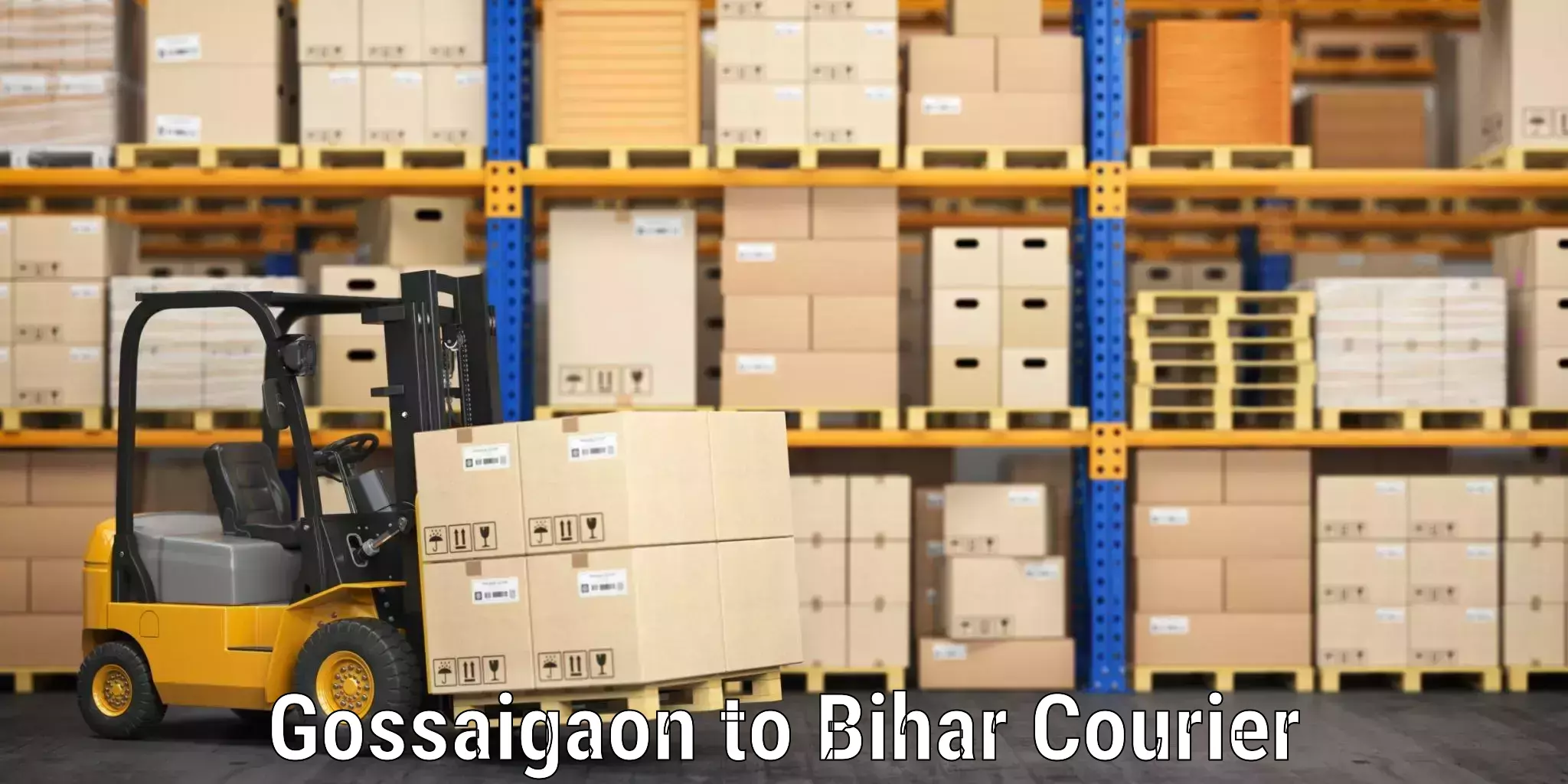 Door-to-door baggage service Gossaigaon to Basopatti