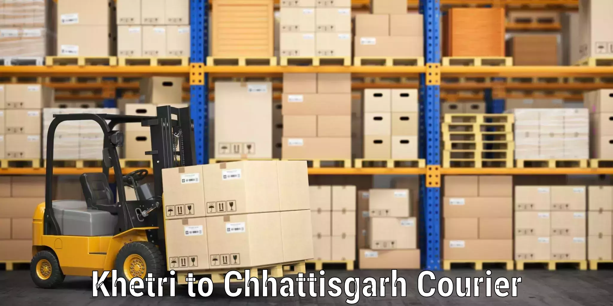 Instant baggage transport quote in Khetri to Bhatgaon