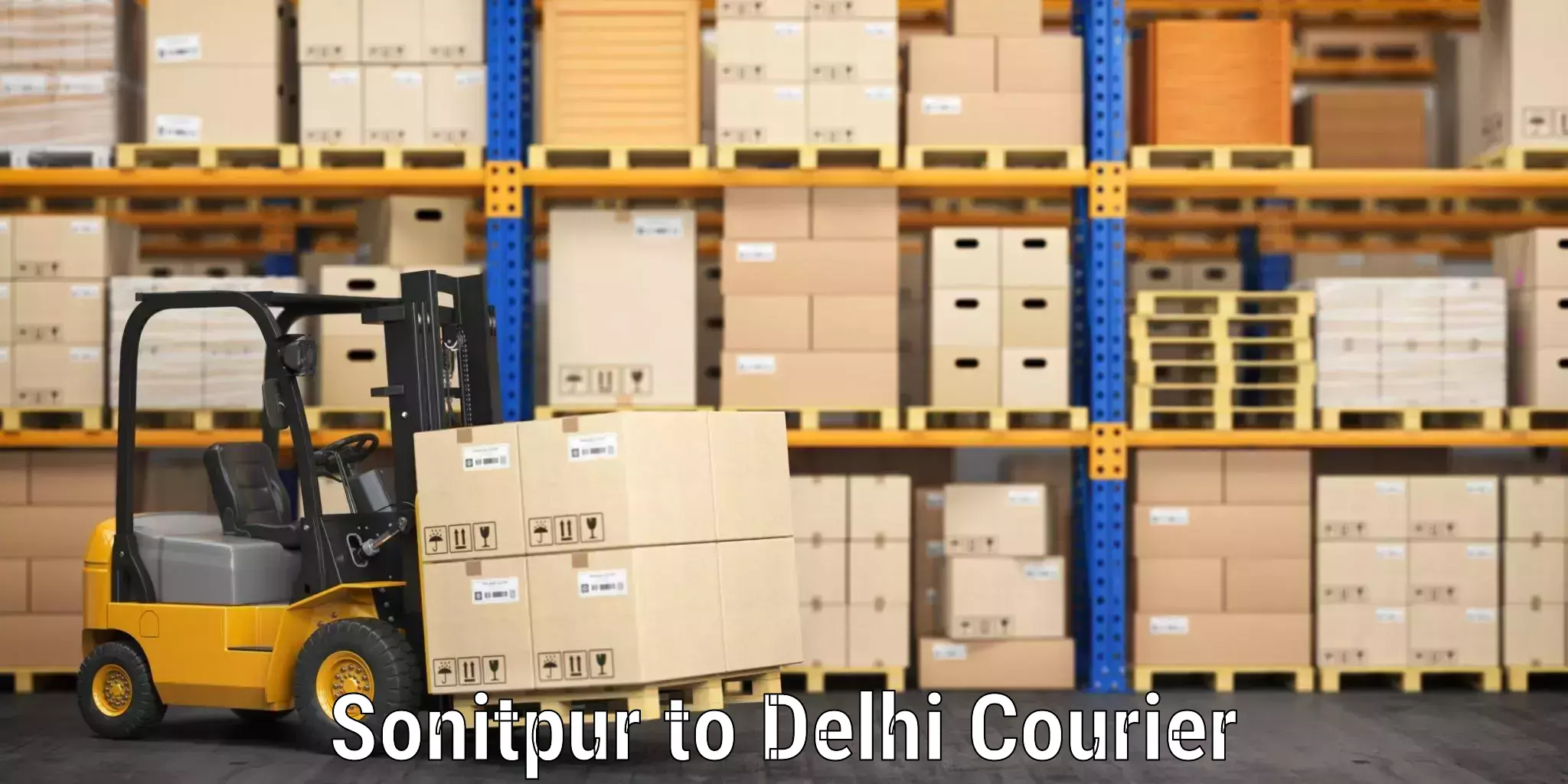 Affordable luggage shipping Sonitpur to Delhi
