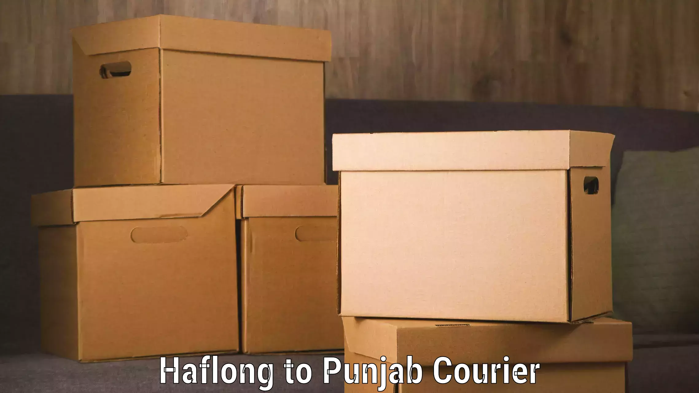 Door-to-door baggage service Haflong to Punjab