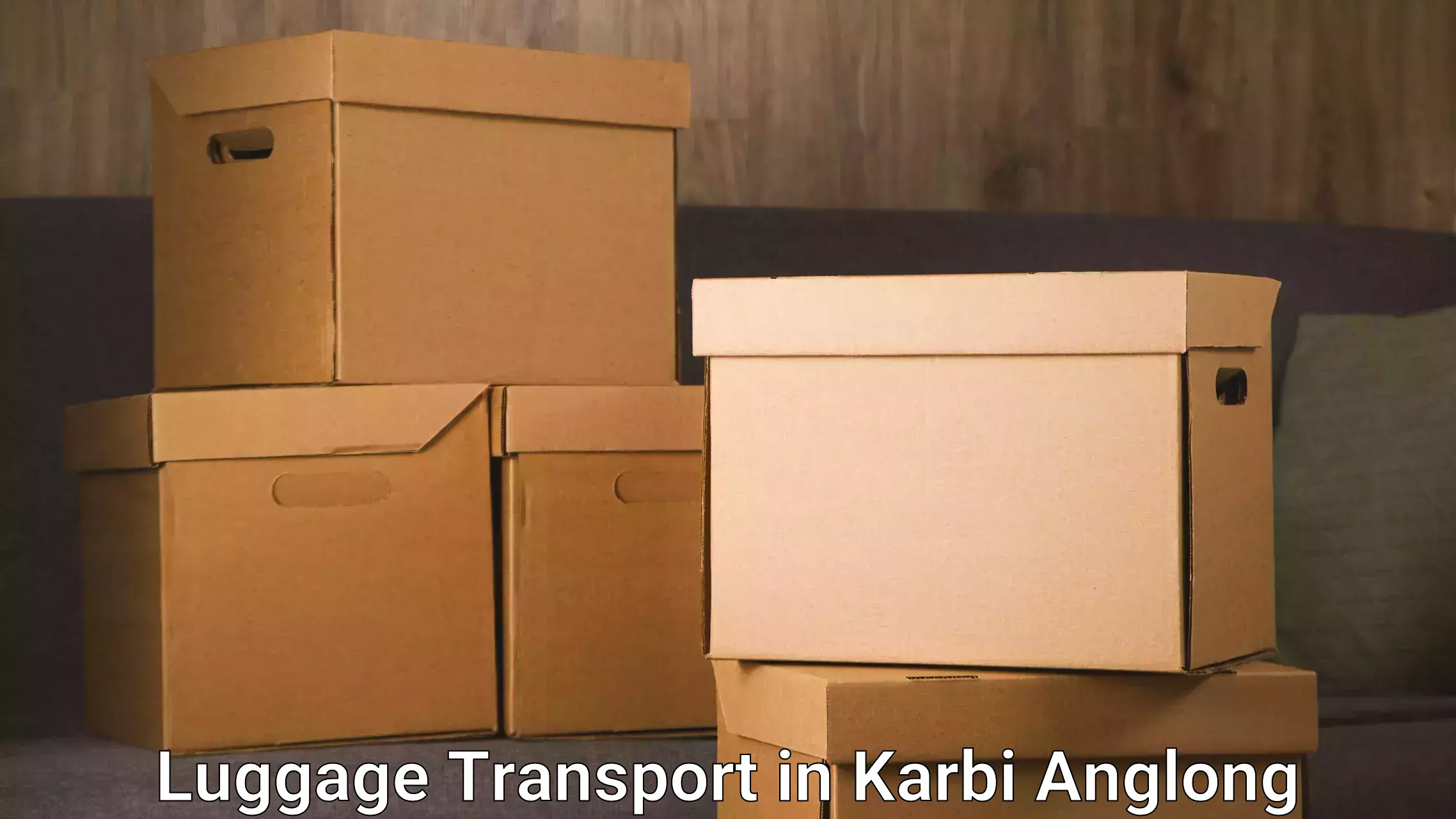 Rural baggage transport in Karbi Anglong