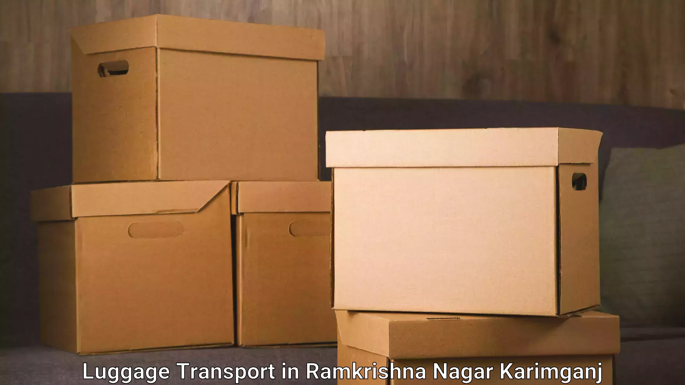 Luggage shipment processing in Ramkrishna Nagar Karimganj