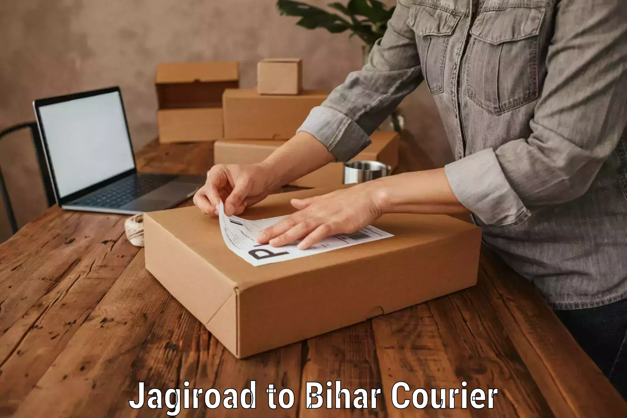 Luggage courier network Jagiroad to Ghogha