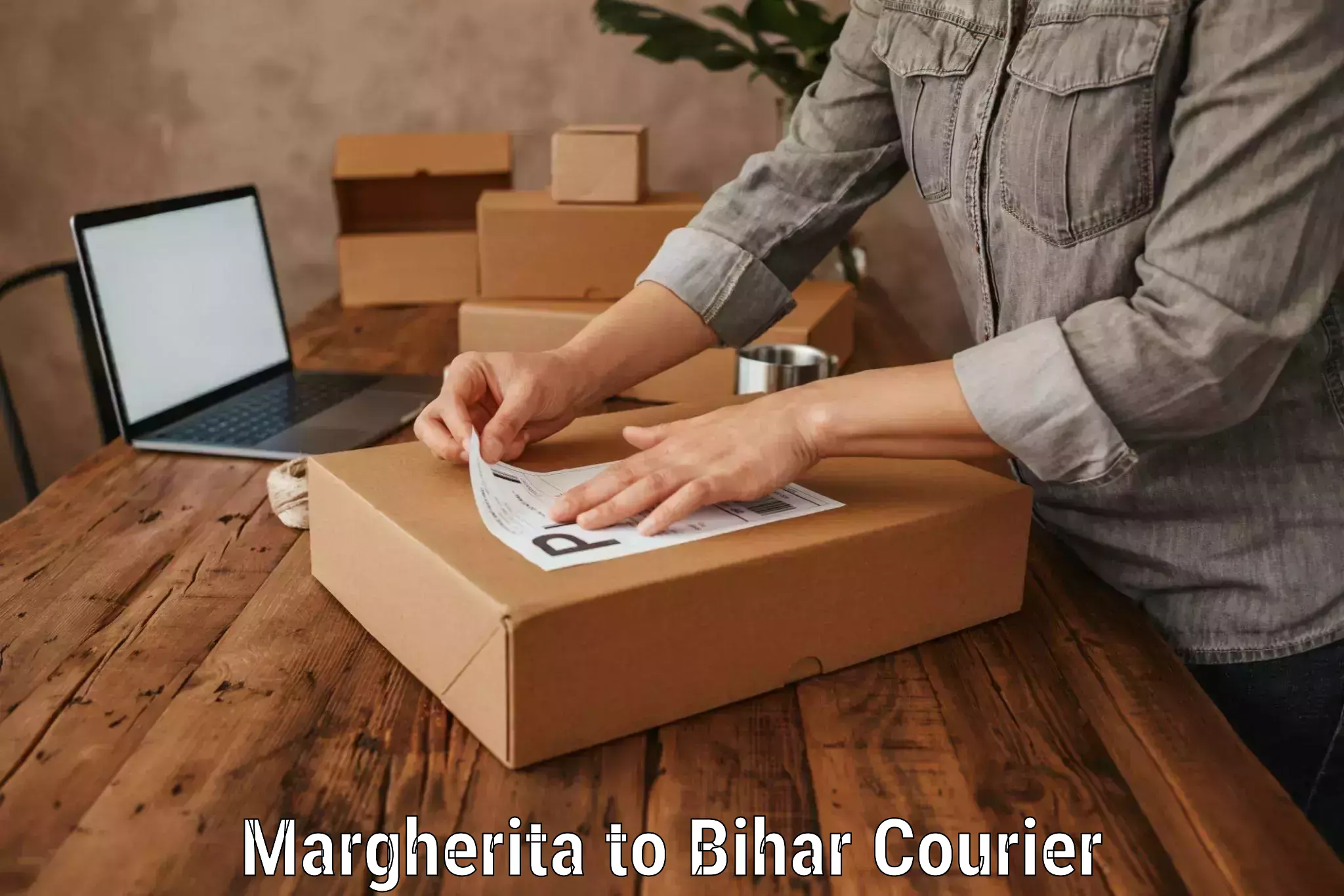 Versatile luggage courier Margherita to Parsauni