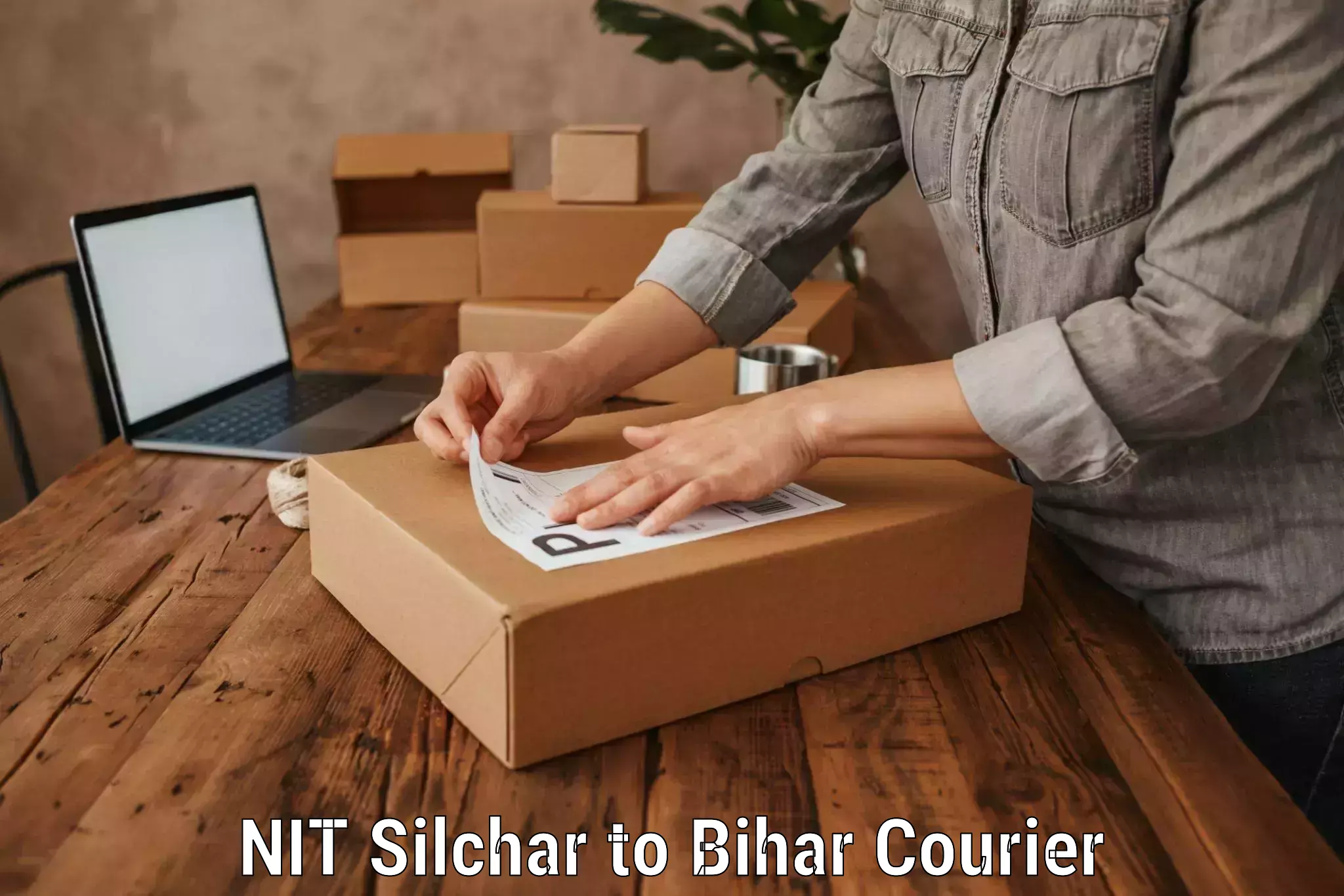 Luggage courier planning NIT Silchar to Saraiya