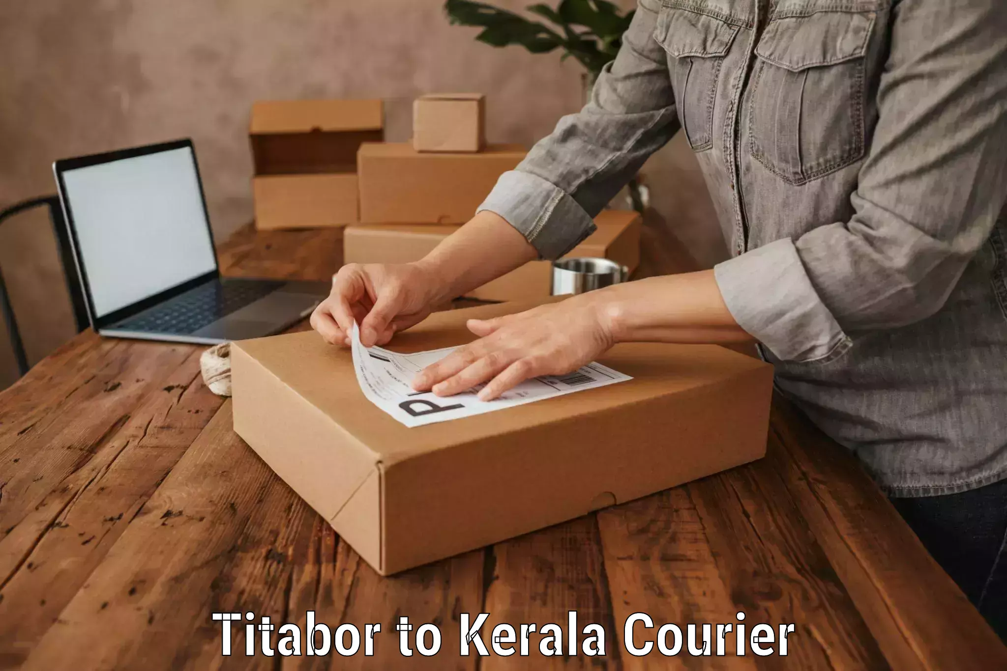 Airport luggage delivery in Titabor to Thrissur