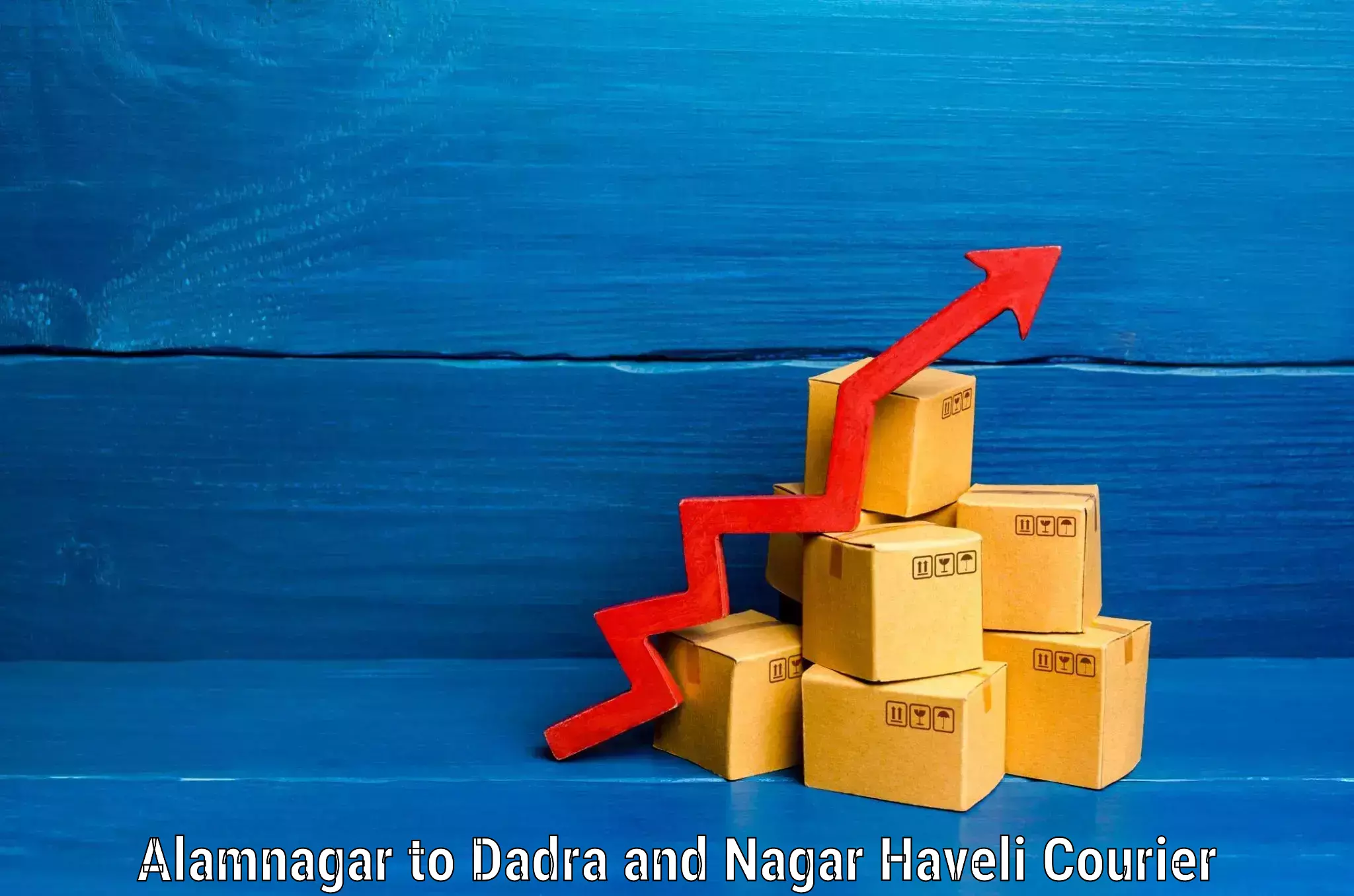 Quick baggage pickup Alamnagar to Dadra and Nagar Haveli