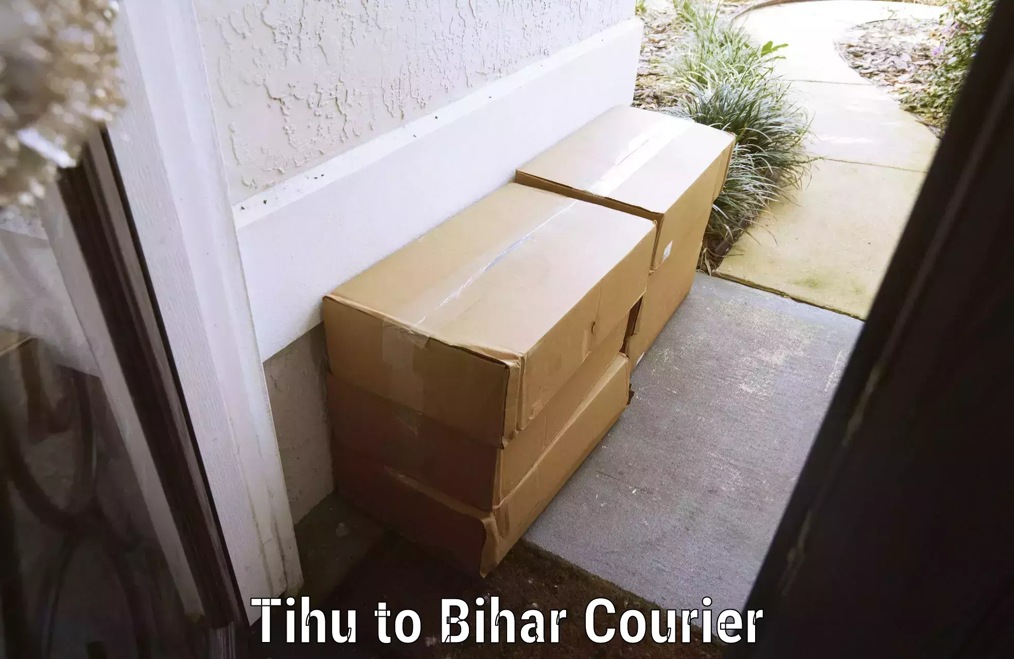 Luggage delivery network in Tihu to Bihar