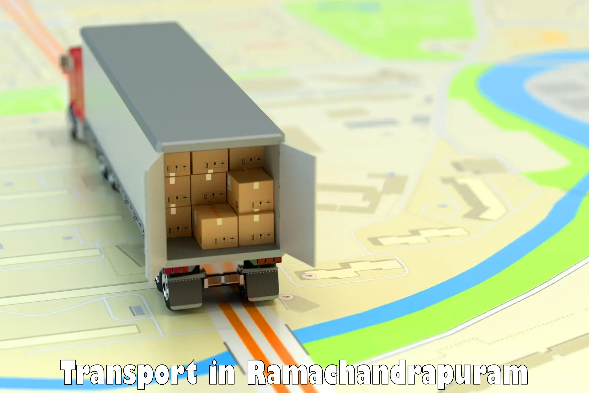 Online transport in Ramachandrapuram