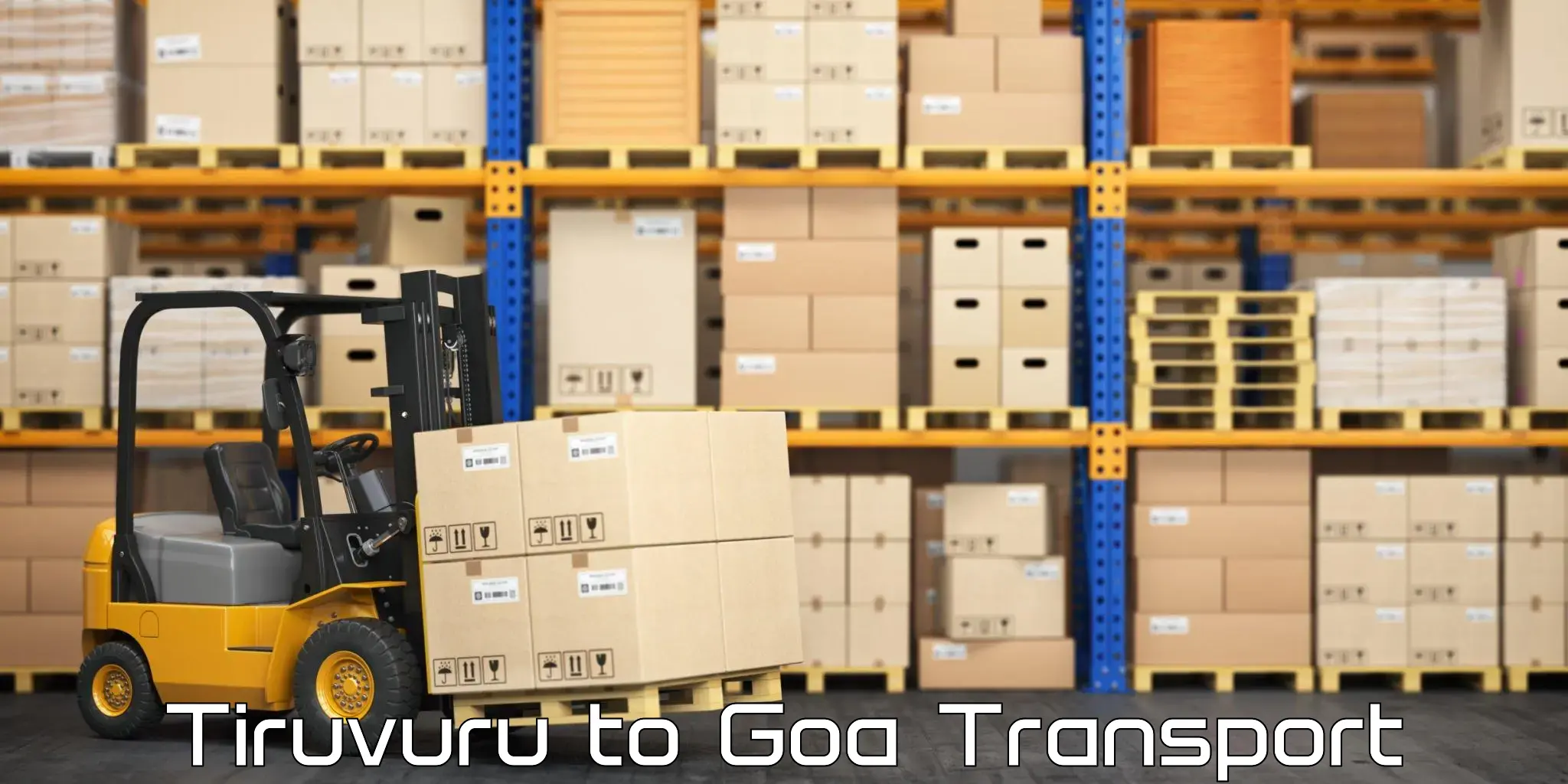 Truck transport companies in India Tiruvuru to Goa