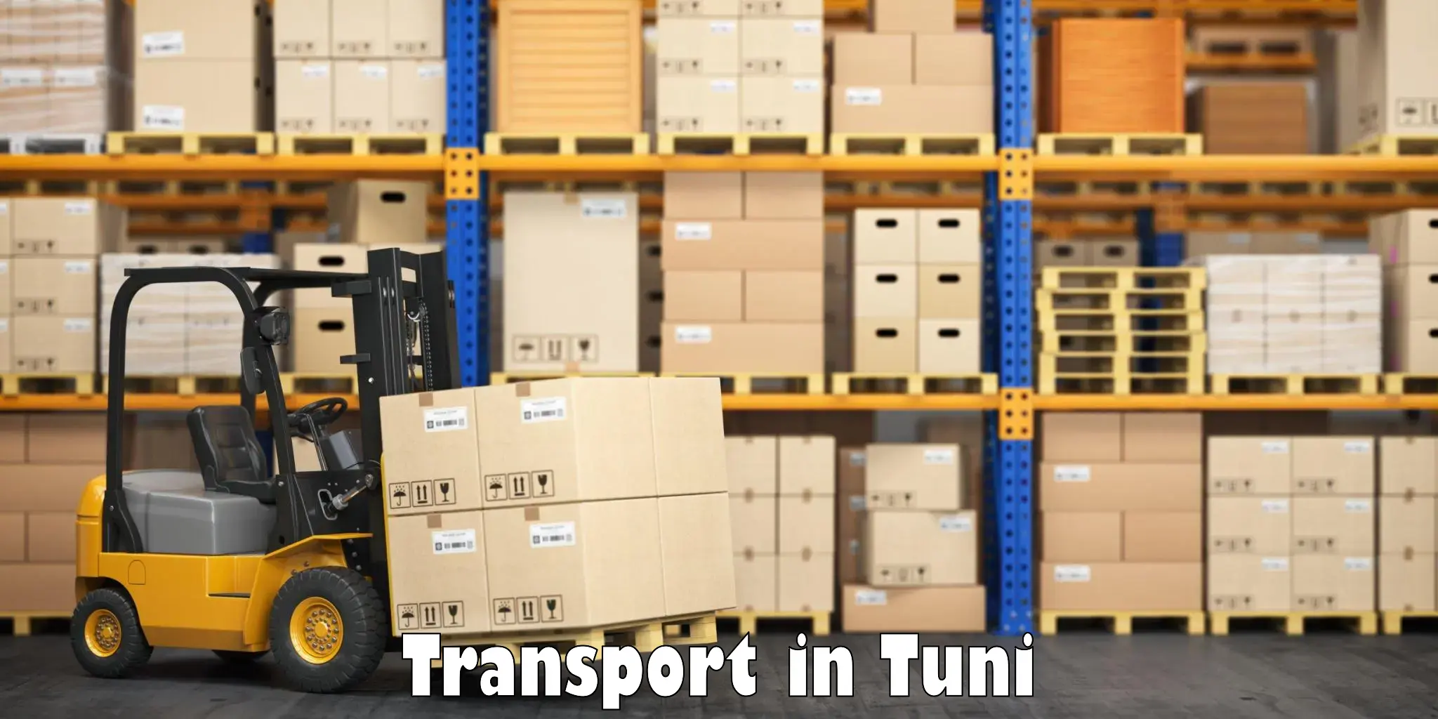Pick up transport service in Tuni