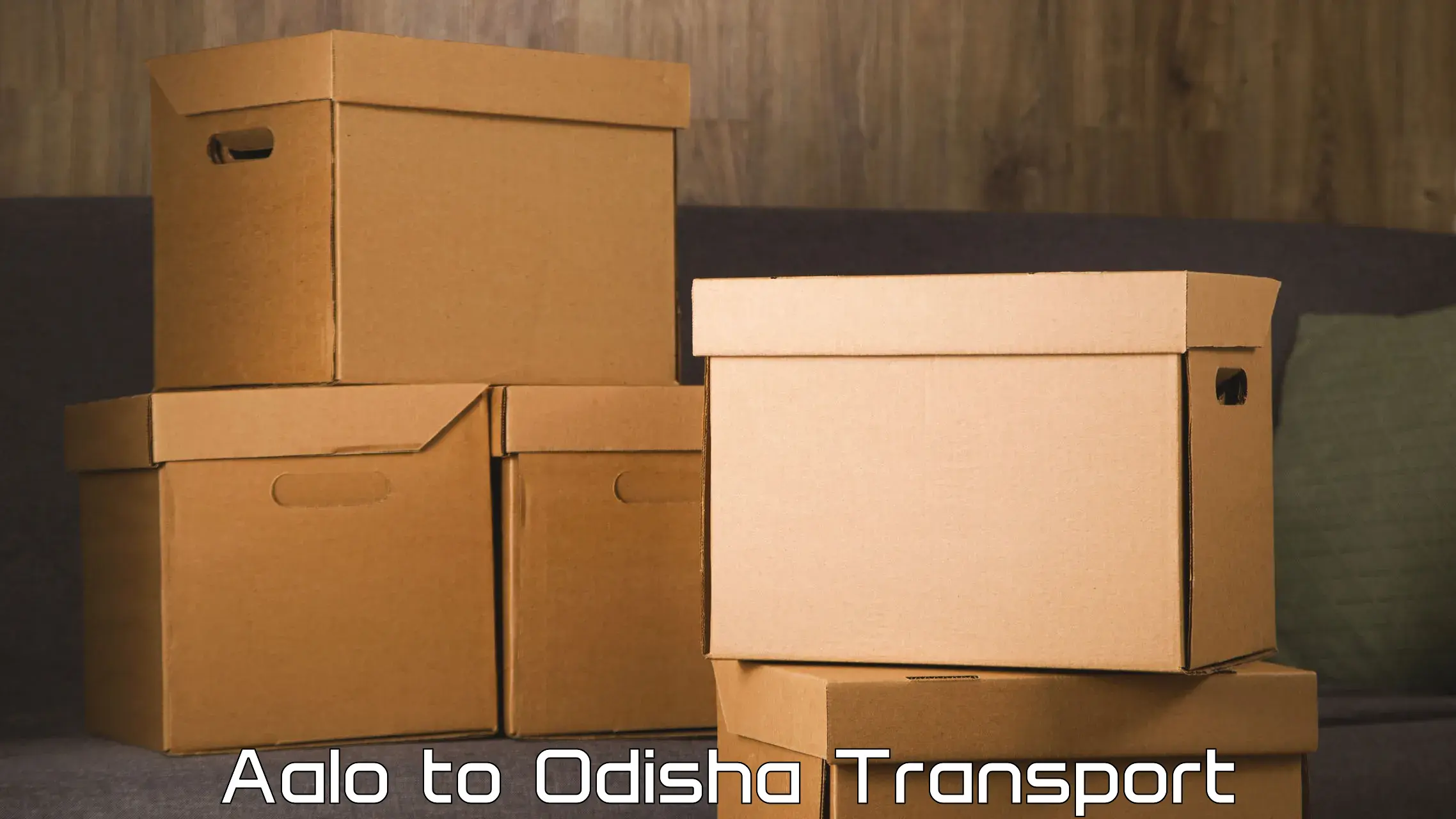 Cargo transportation services Aalo to Rajgangpur