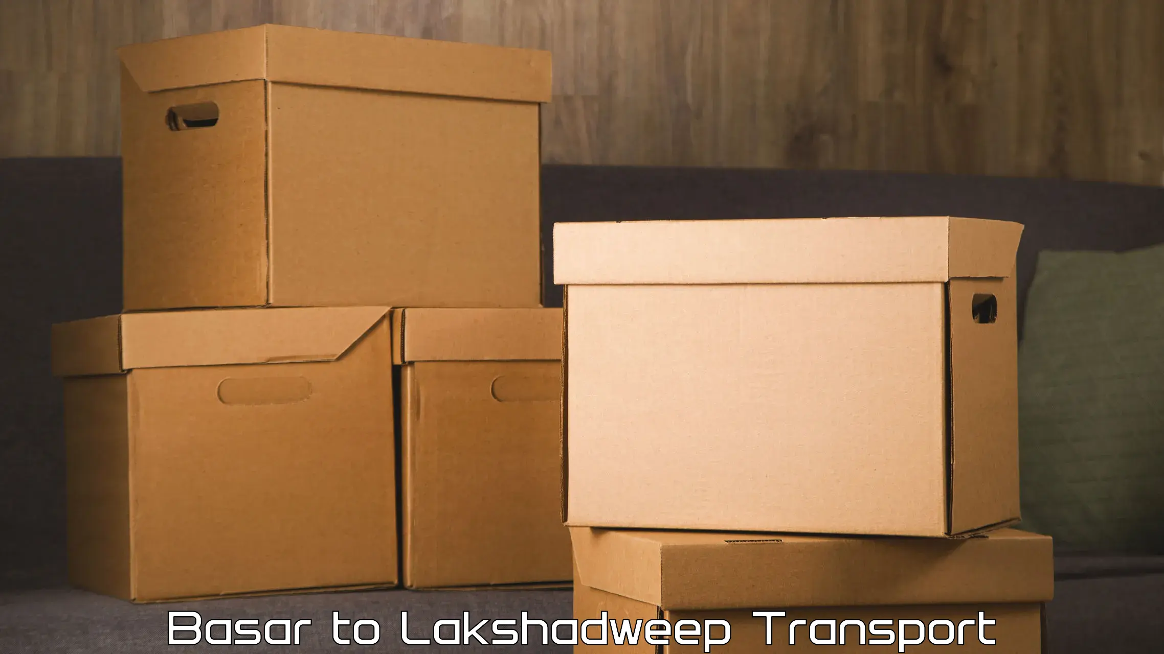 Transportation services Basar to Lakshadweep