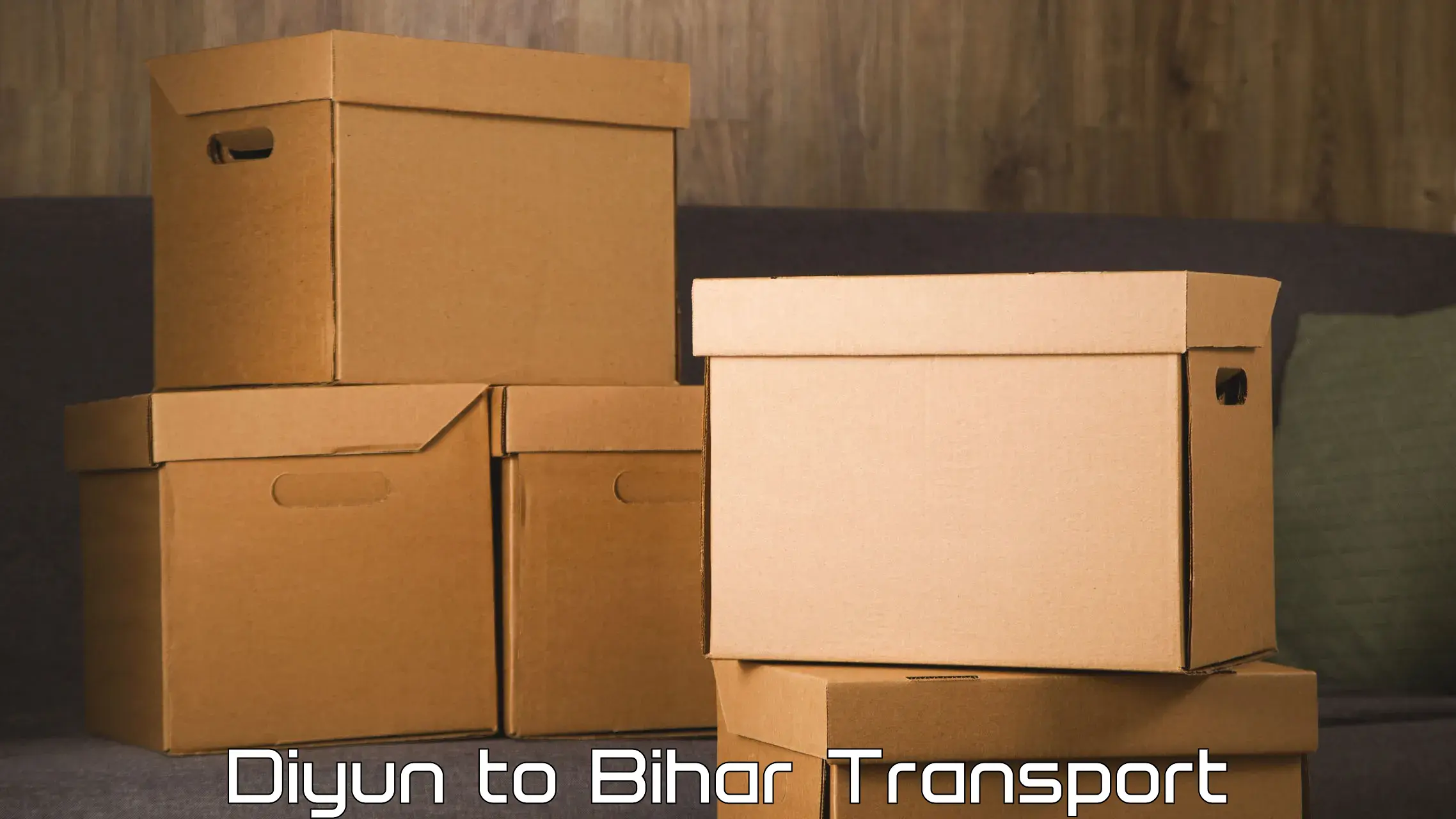 Express transport services Diyun to Simrahi Bazar