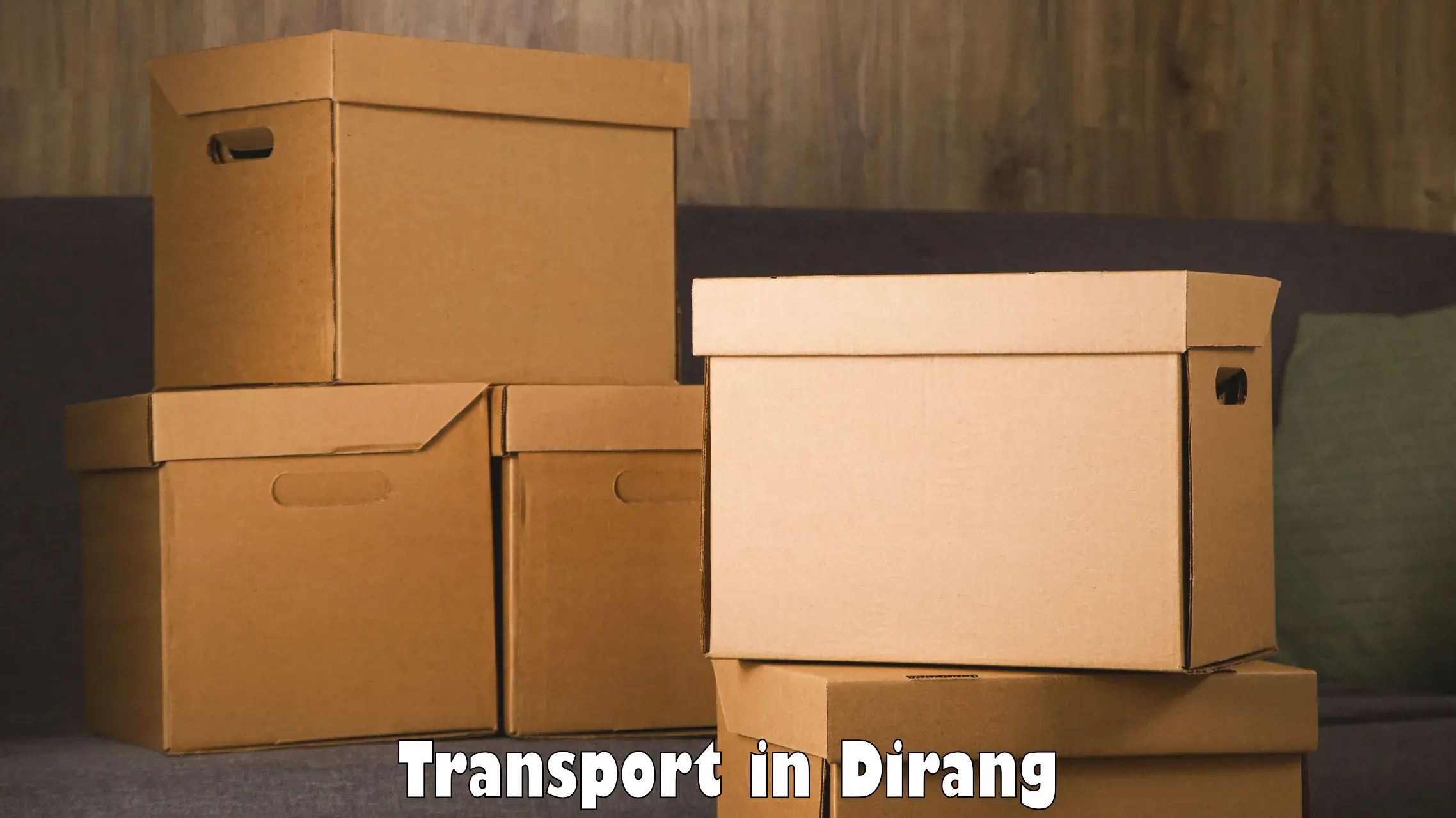 Two wheeler transport services in Dirang