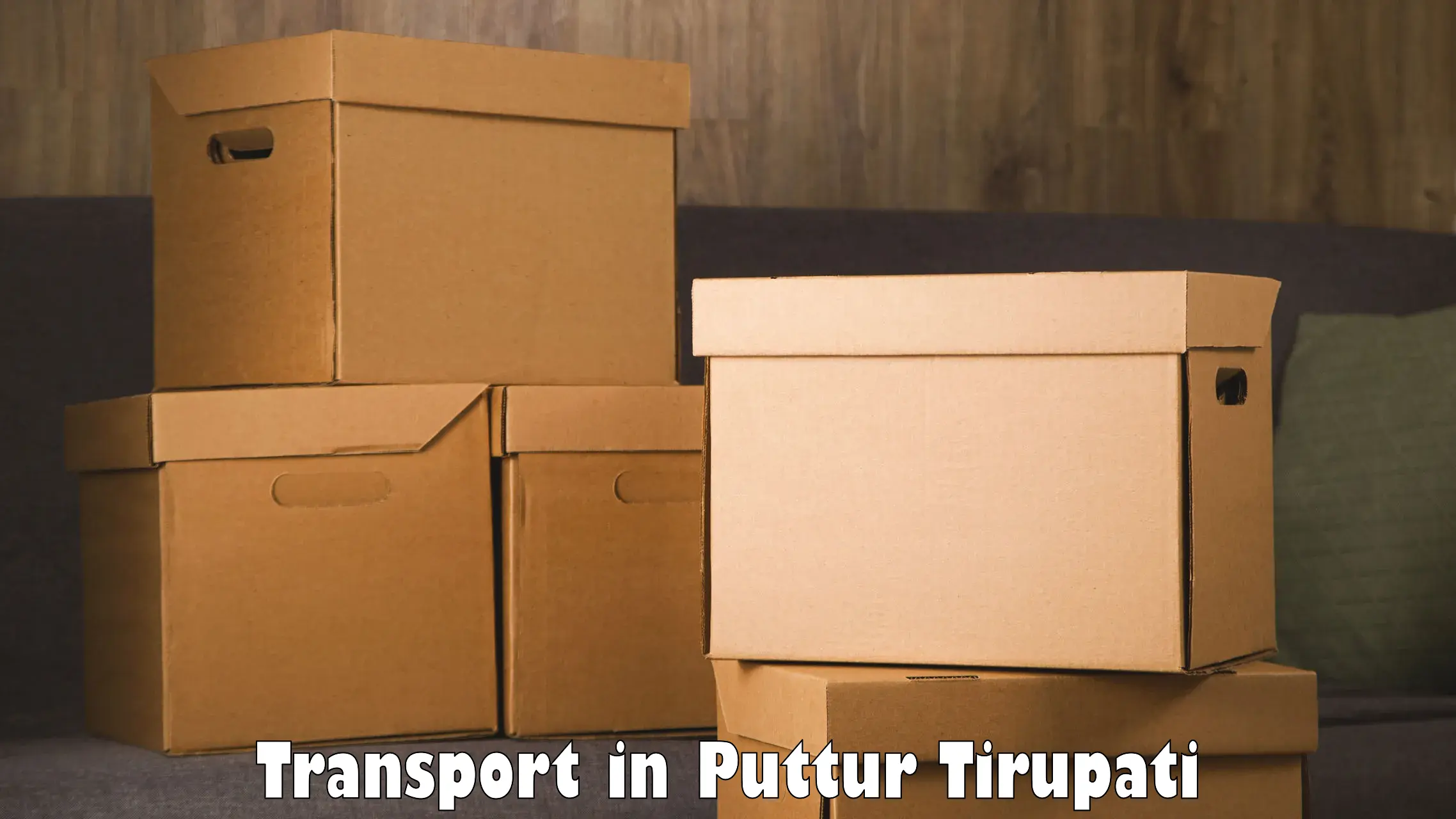 Container transport service in Puttur Tirupati