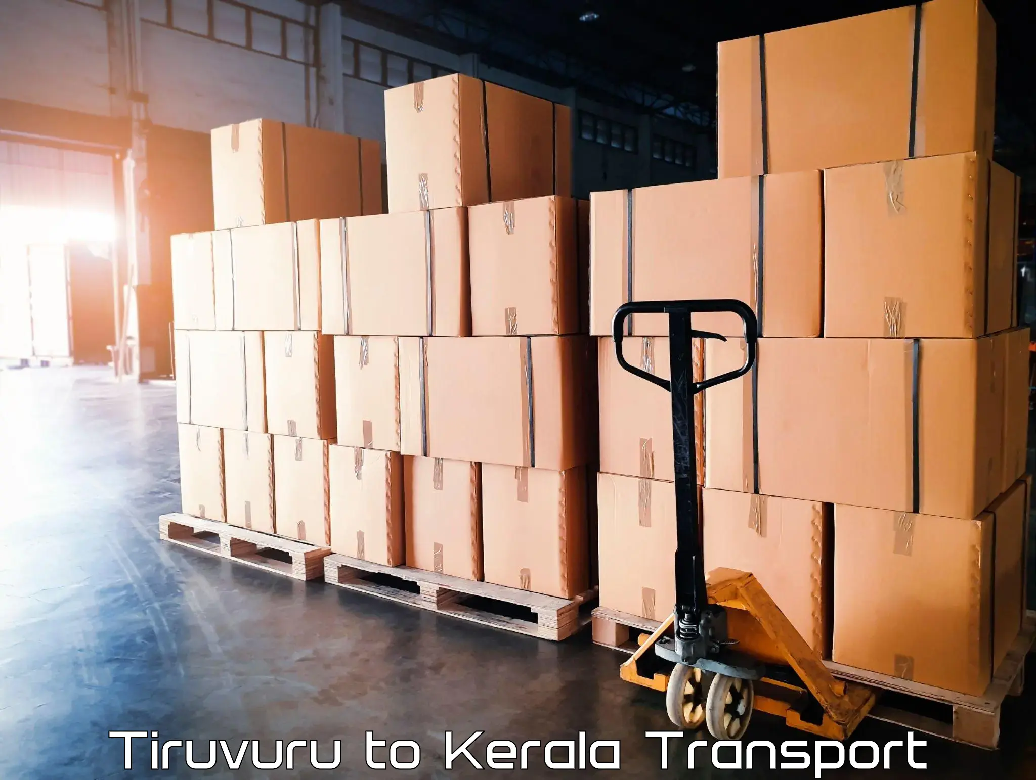 Material transport services Tiruvuru to Aluva