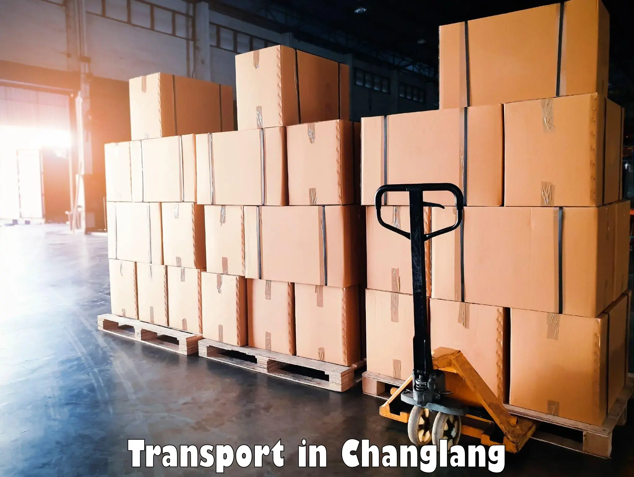Vehicle parcel service in Changlang