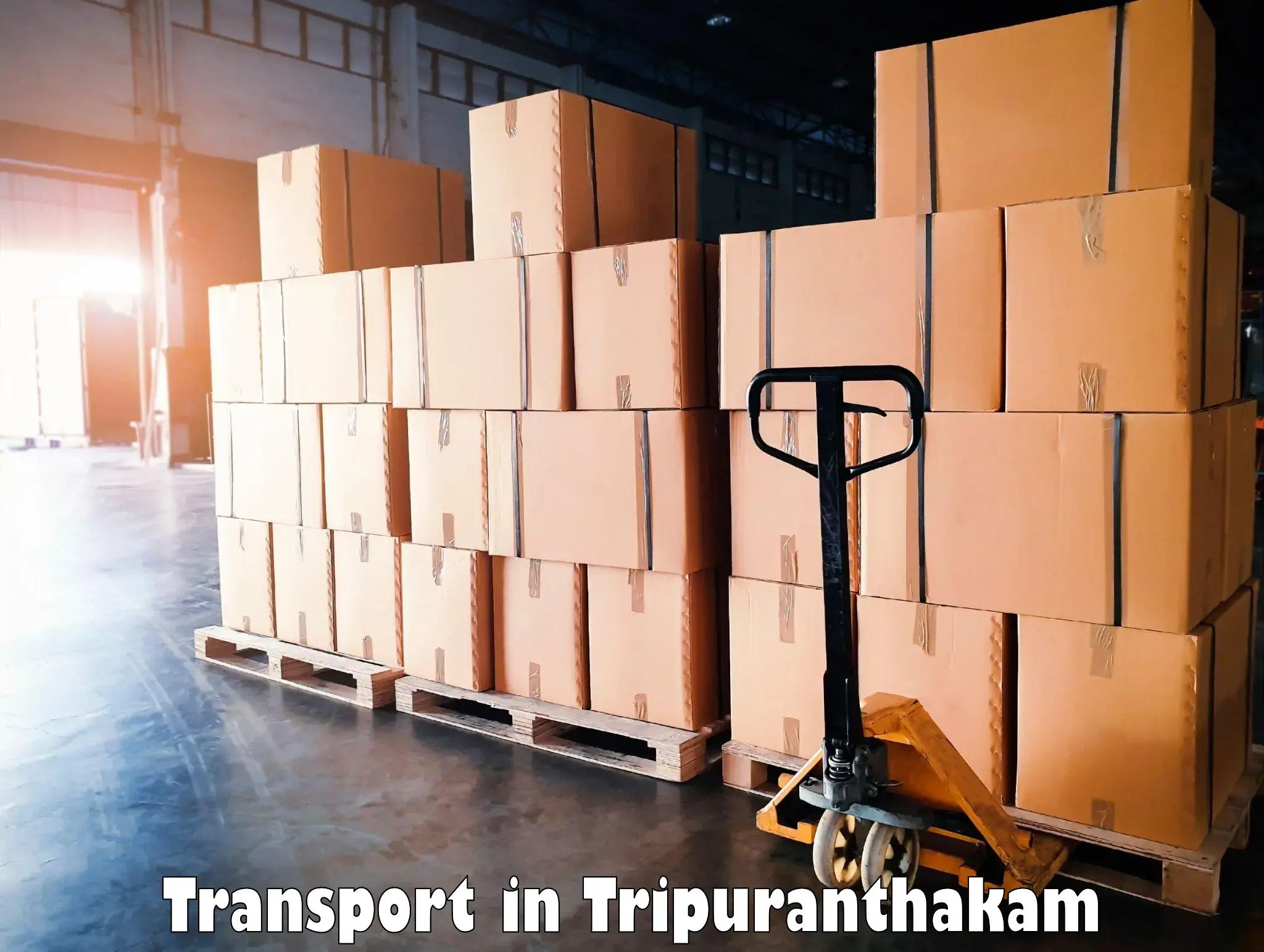 Cargo transportation services in Tripuranthakam