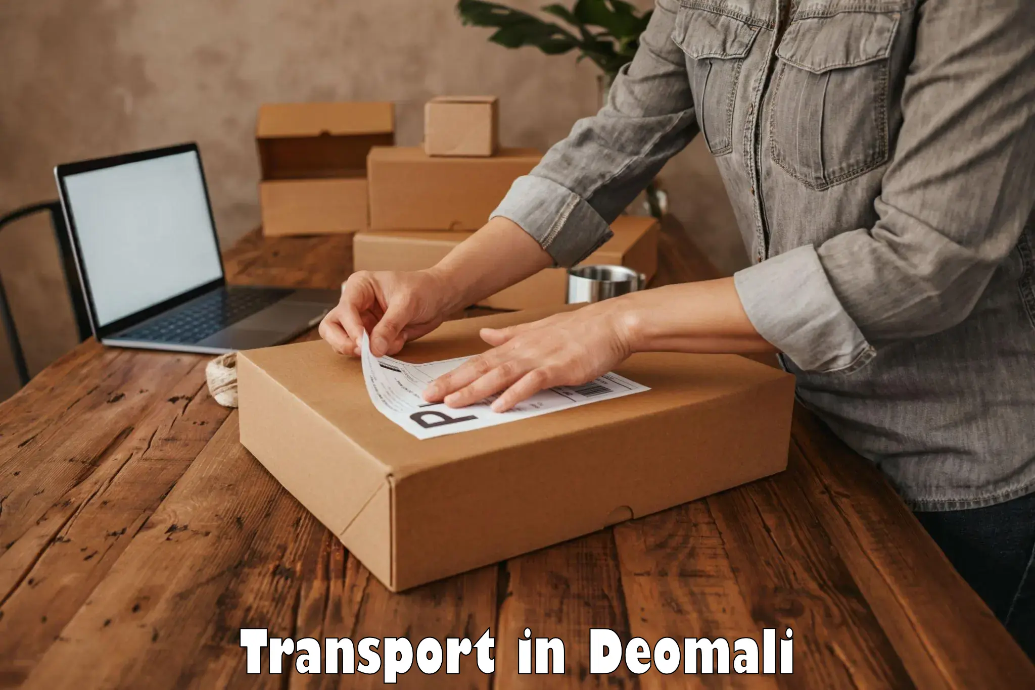 All India transport service in Deomali