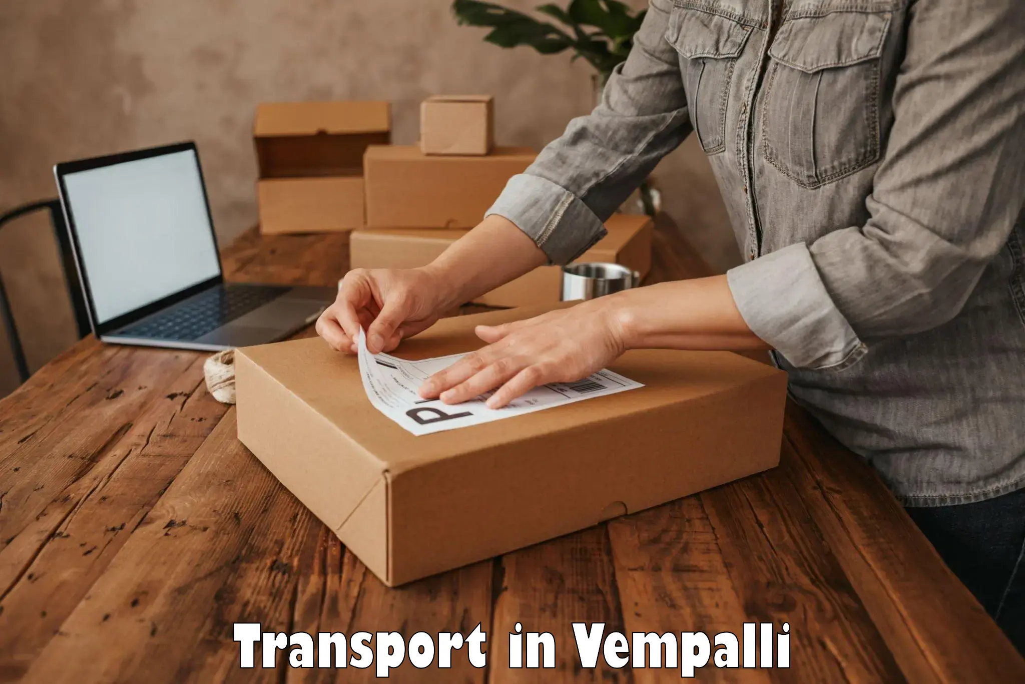 Daily transport service in Vempalli