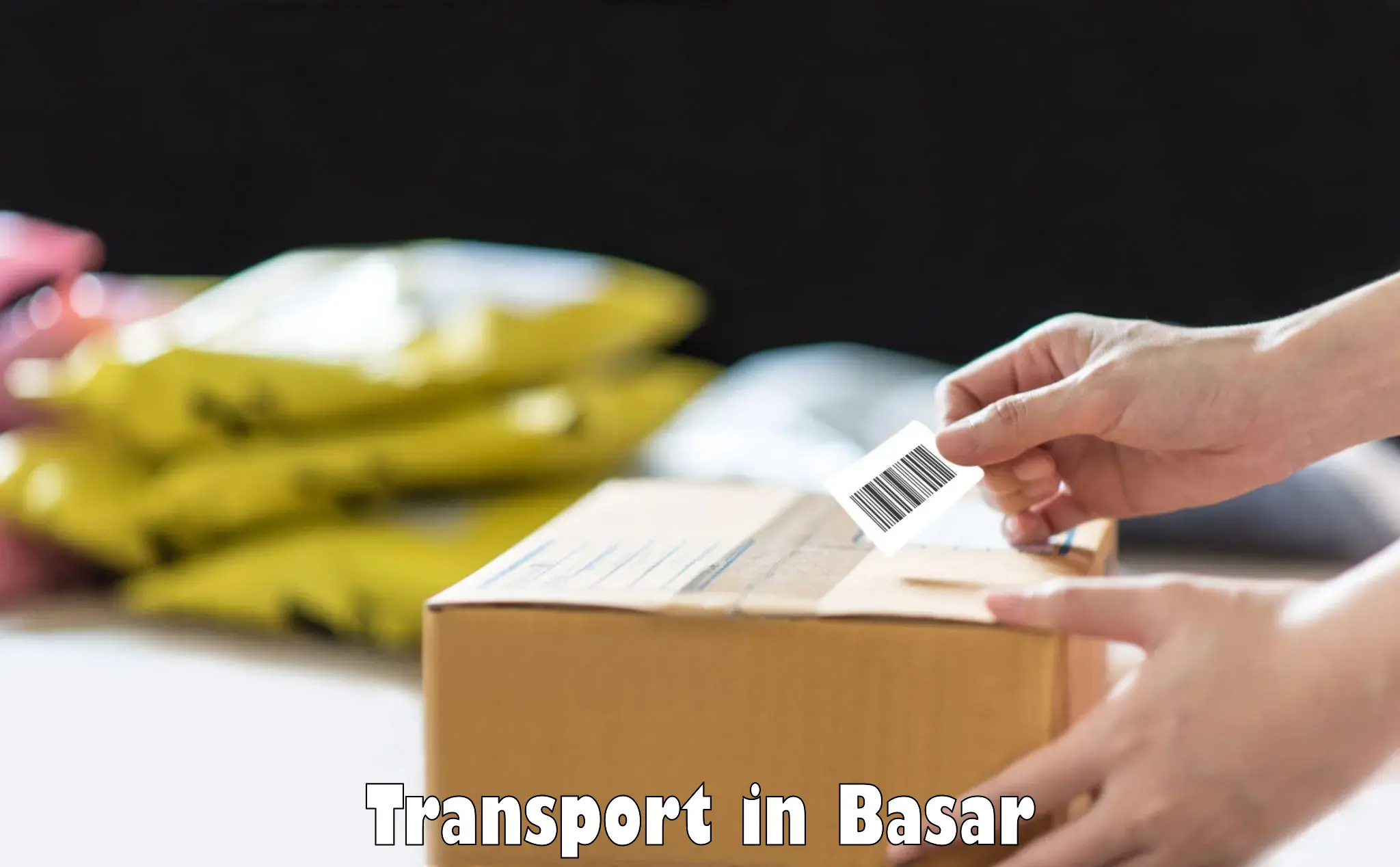 All India transport service in Basar