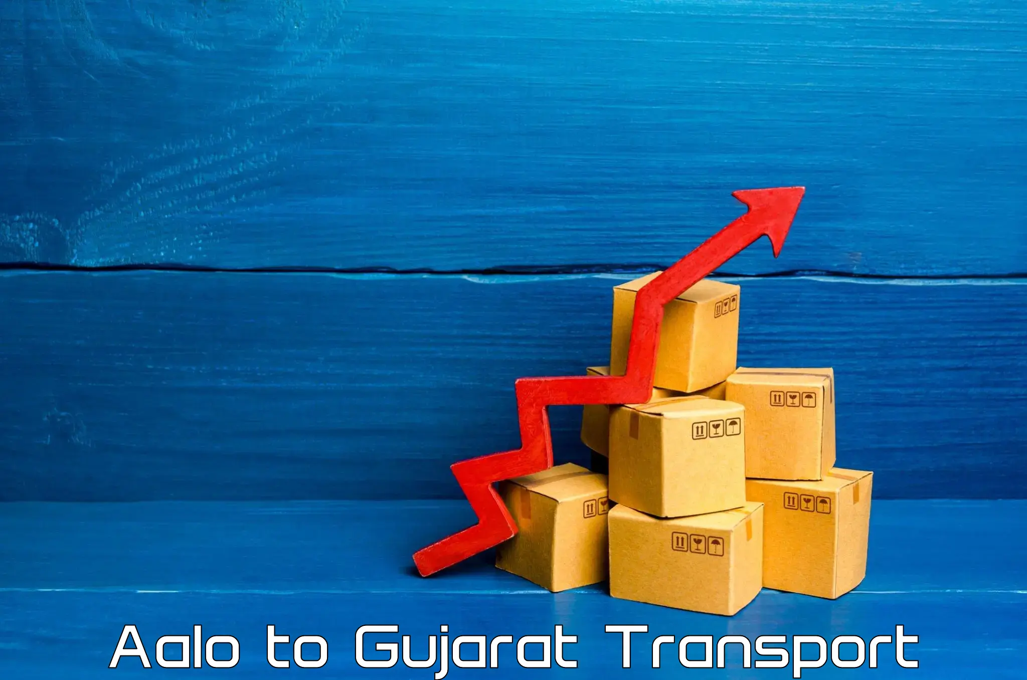 Cargo transport services Aalo to Morbi