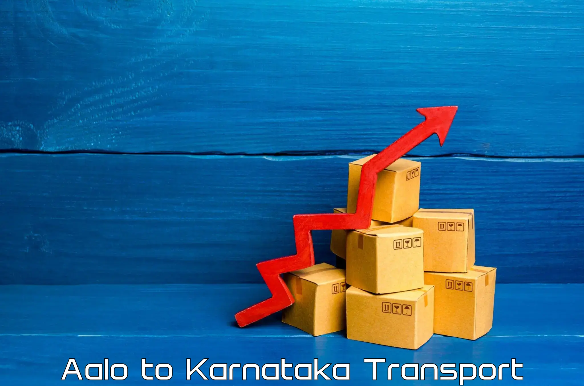 Part load transport service in India Aalo to Aland Kalaburagi