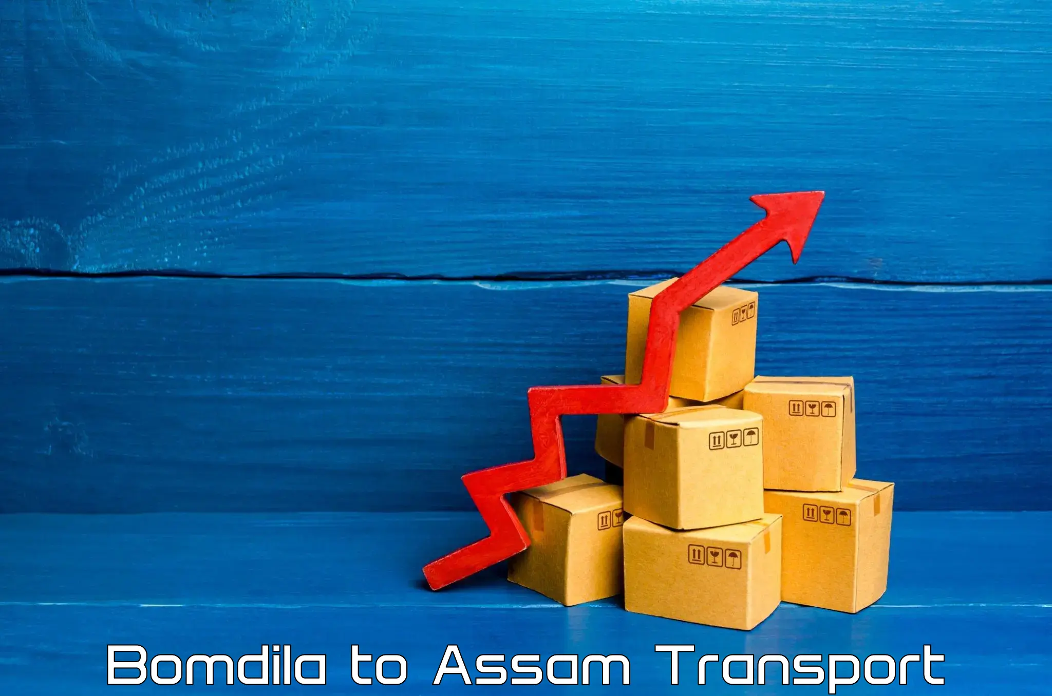 Container transport service Bomdila to Rangia