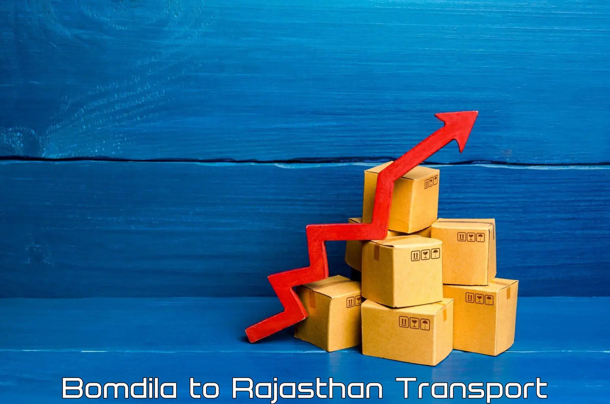 Road transport online services Bomdila to Ramgarh Sikar