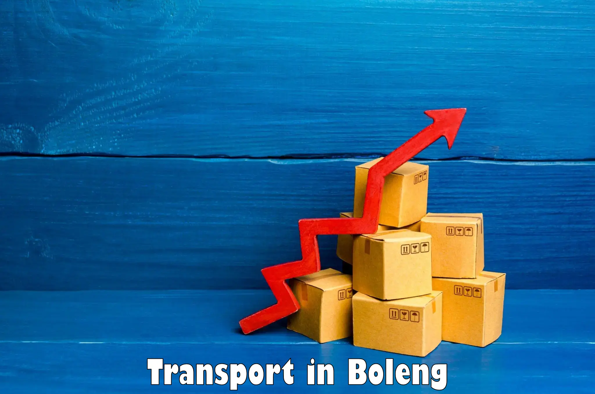 Interstate goods transport in Boleng