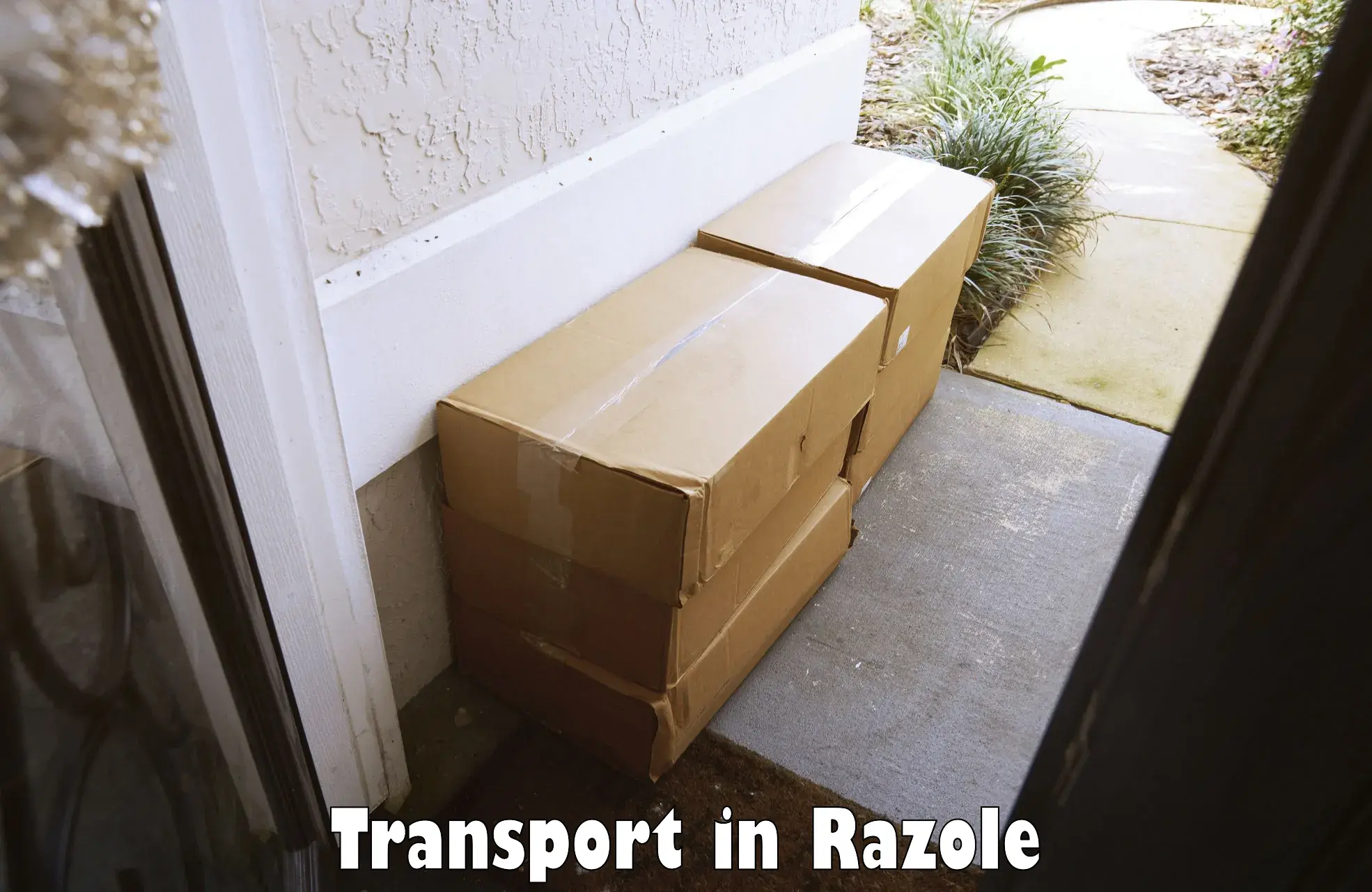 Commercial transport service in Razole
